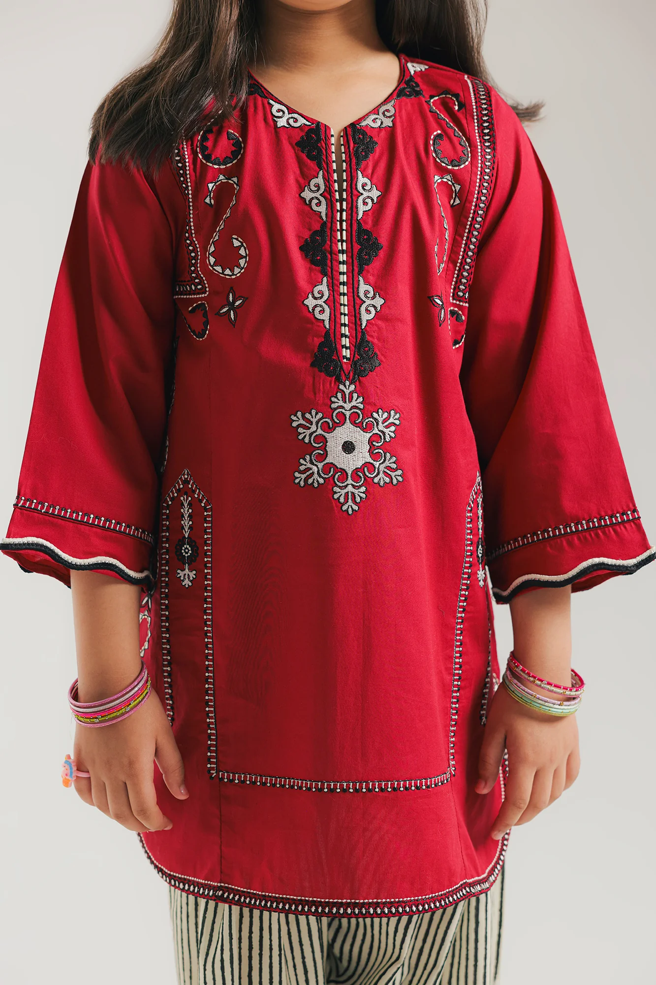 EMBROIDERED SUIT (E1568/402/416 E1568/302/416) - Image 6