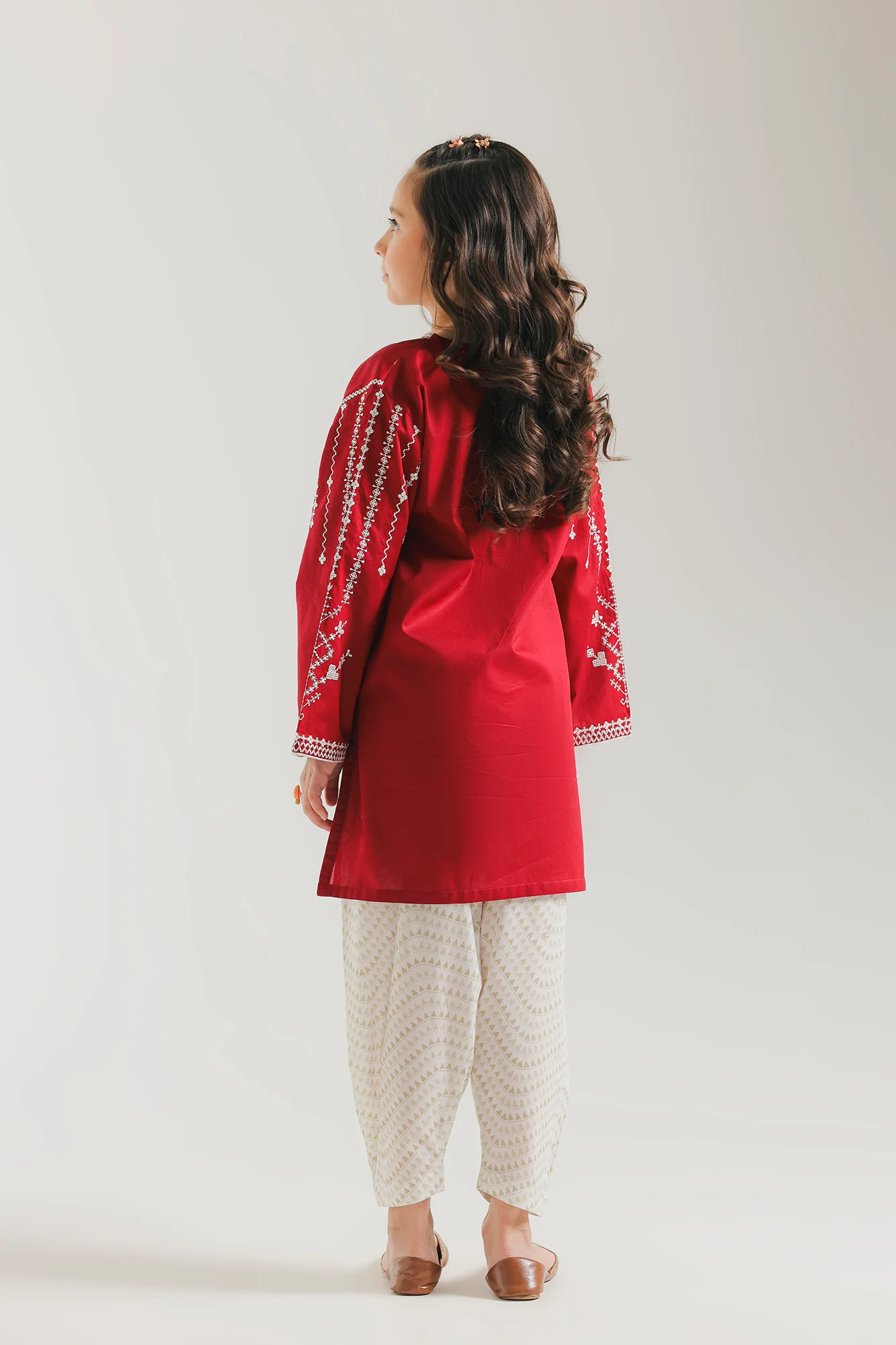 EMBROIDERED SUIT (E1582/402/416 E1582/302/416) - Image 3