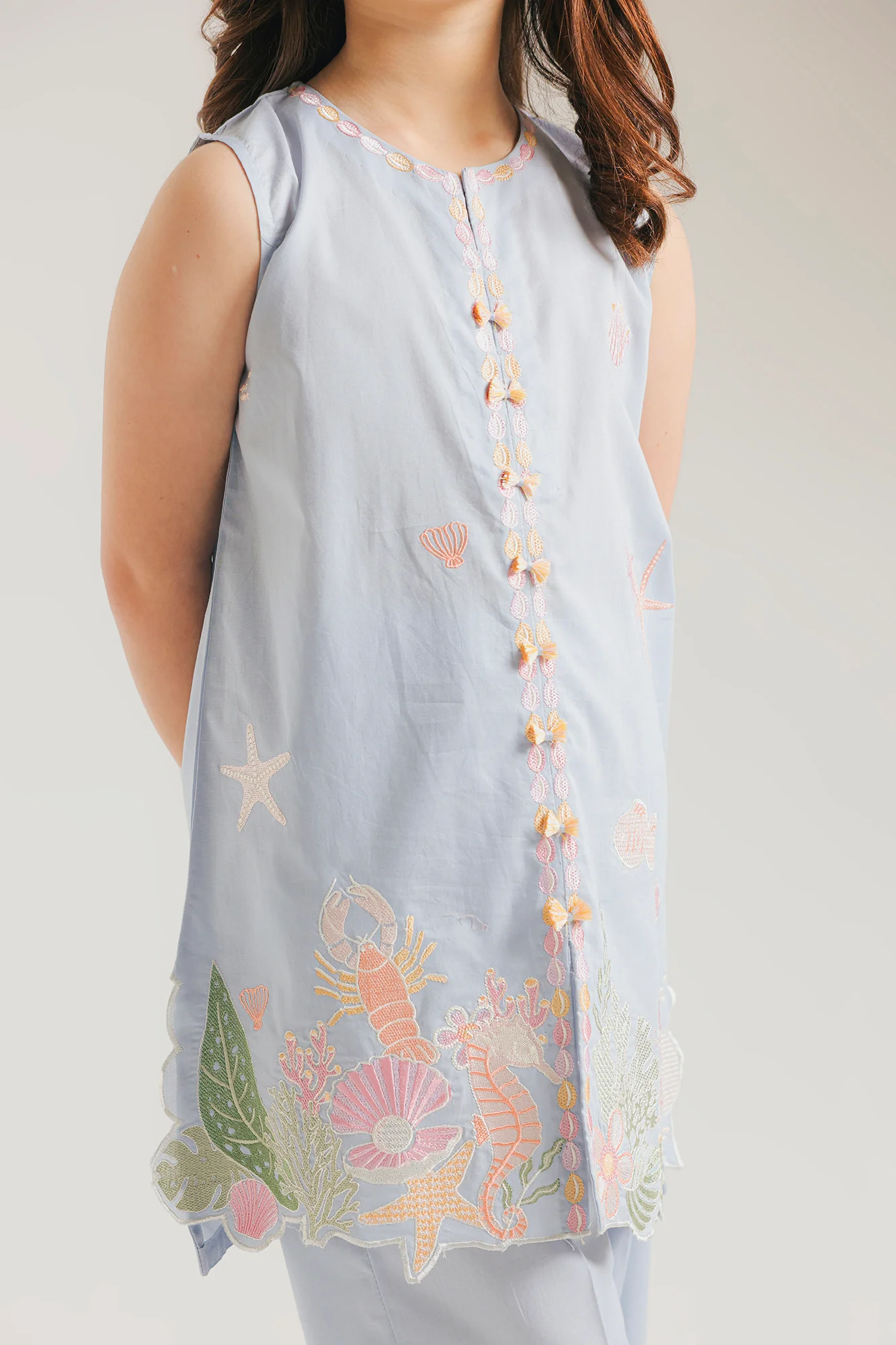 EMBROIDERED SUIT (E1592/402/635 E1592/302/635) - Image 5