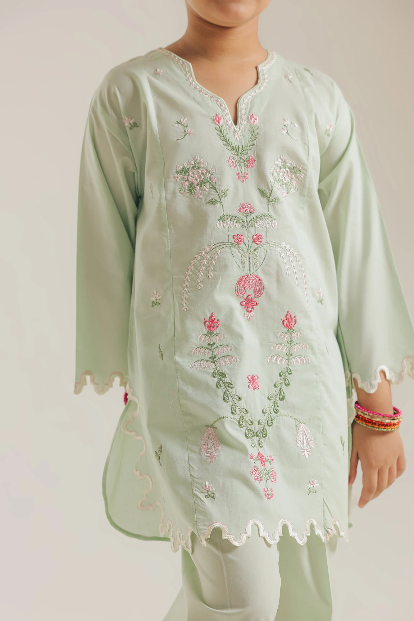 EMBROIDERED SUIT (E1611/402/721 E1611/302/721) - Image 4