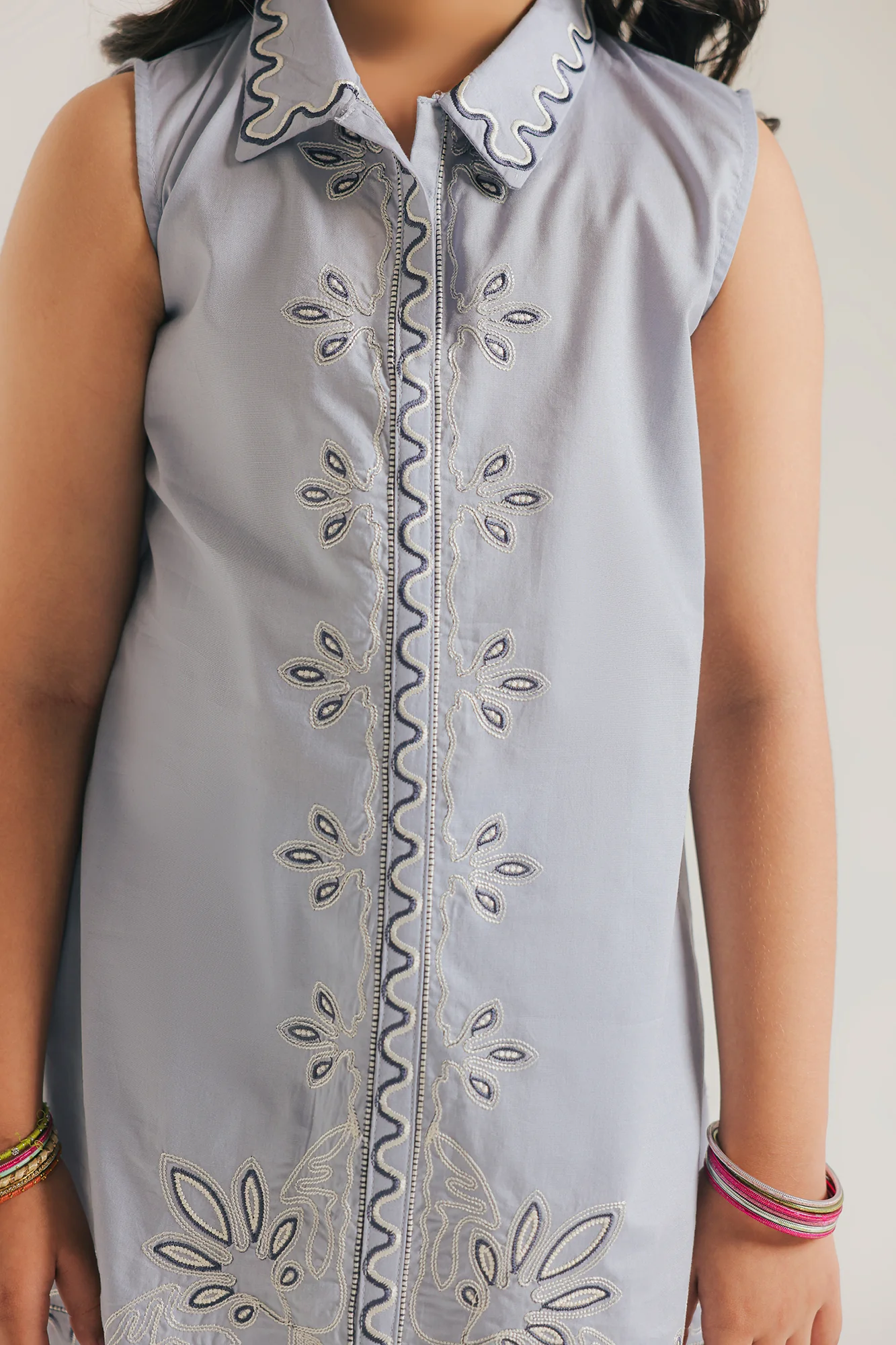 EMBROIDERED SUIT (E1612/402/635 E1612/302/635) - Image 6