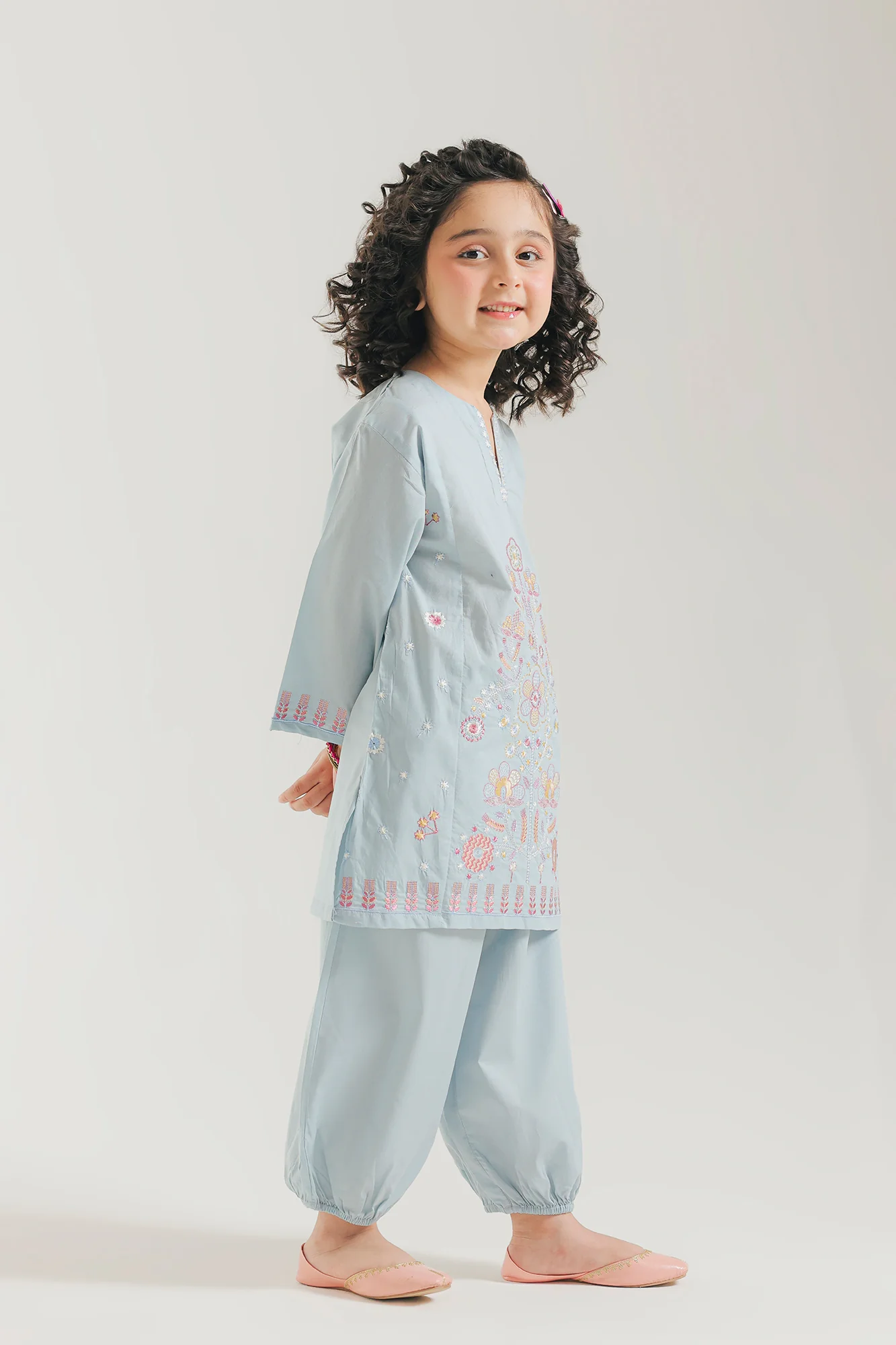 EMBROIDERED SUIT (E1634/402/617 E1634/302/617) - Image 3