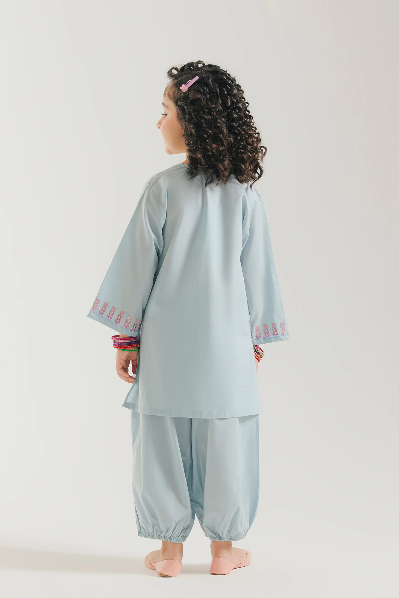 EMBROIDERED SUIT (E1634/402/617 E1634/302/617) - Image 4