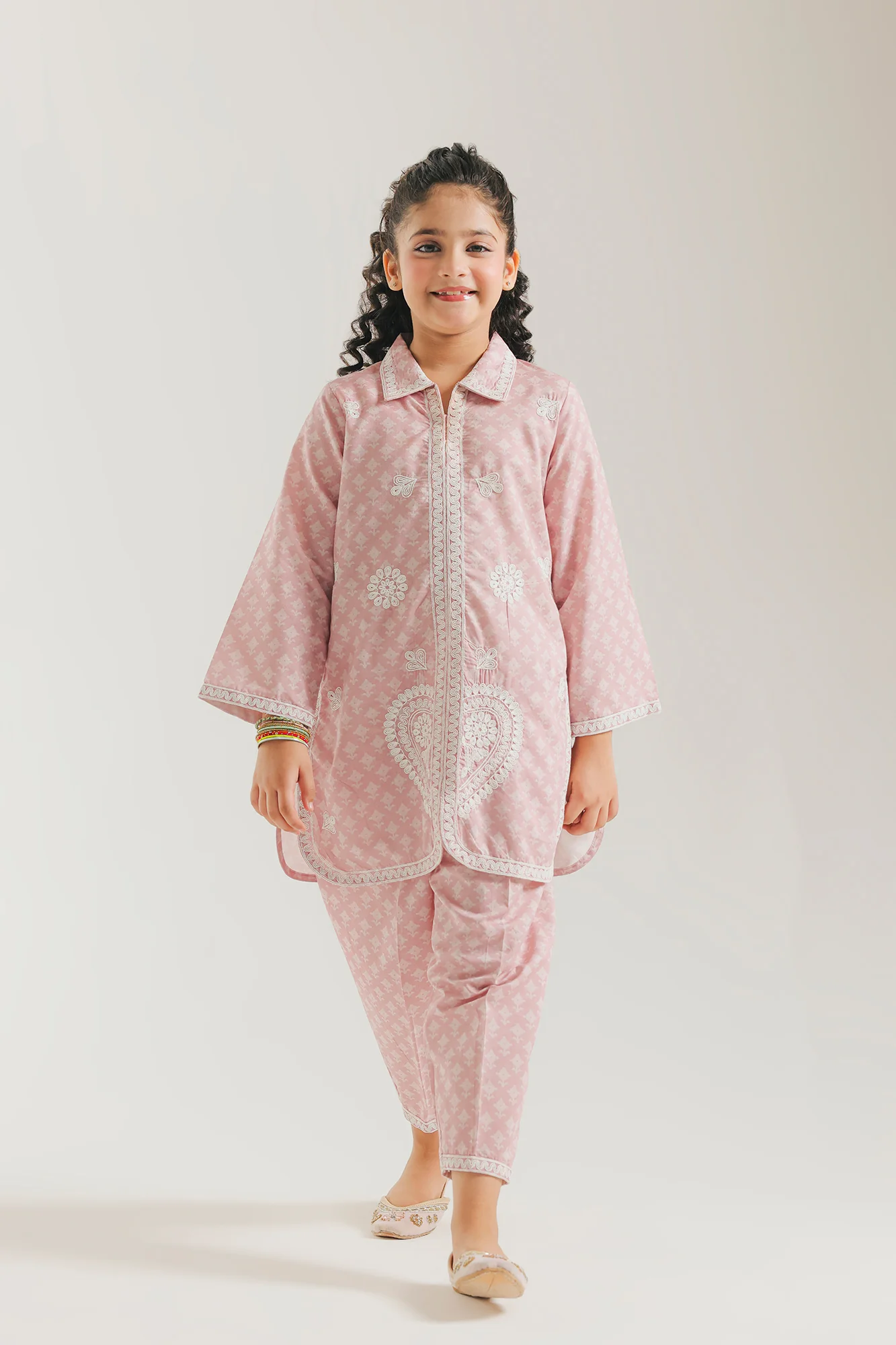 EMBROIDERED SUIT (E1637/402/529 E1637/302/529) - Image 2