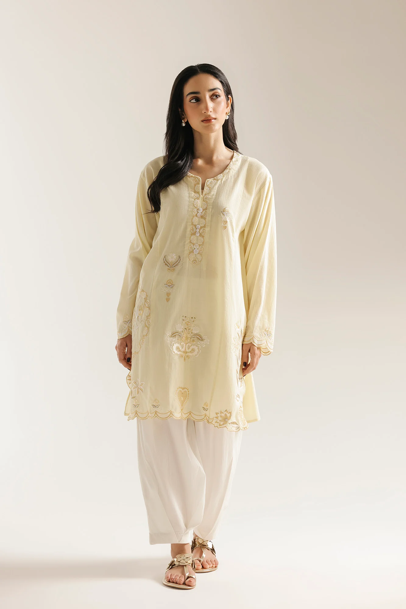 EMBROIDERED SUIT (E7774/102/115) - Image 3