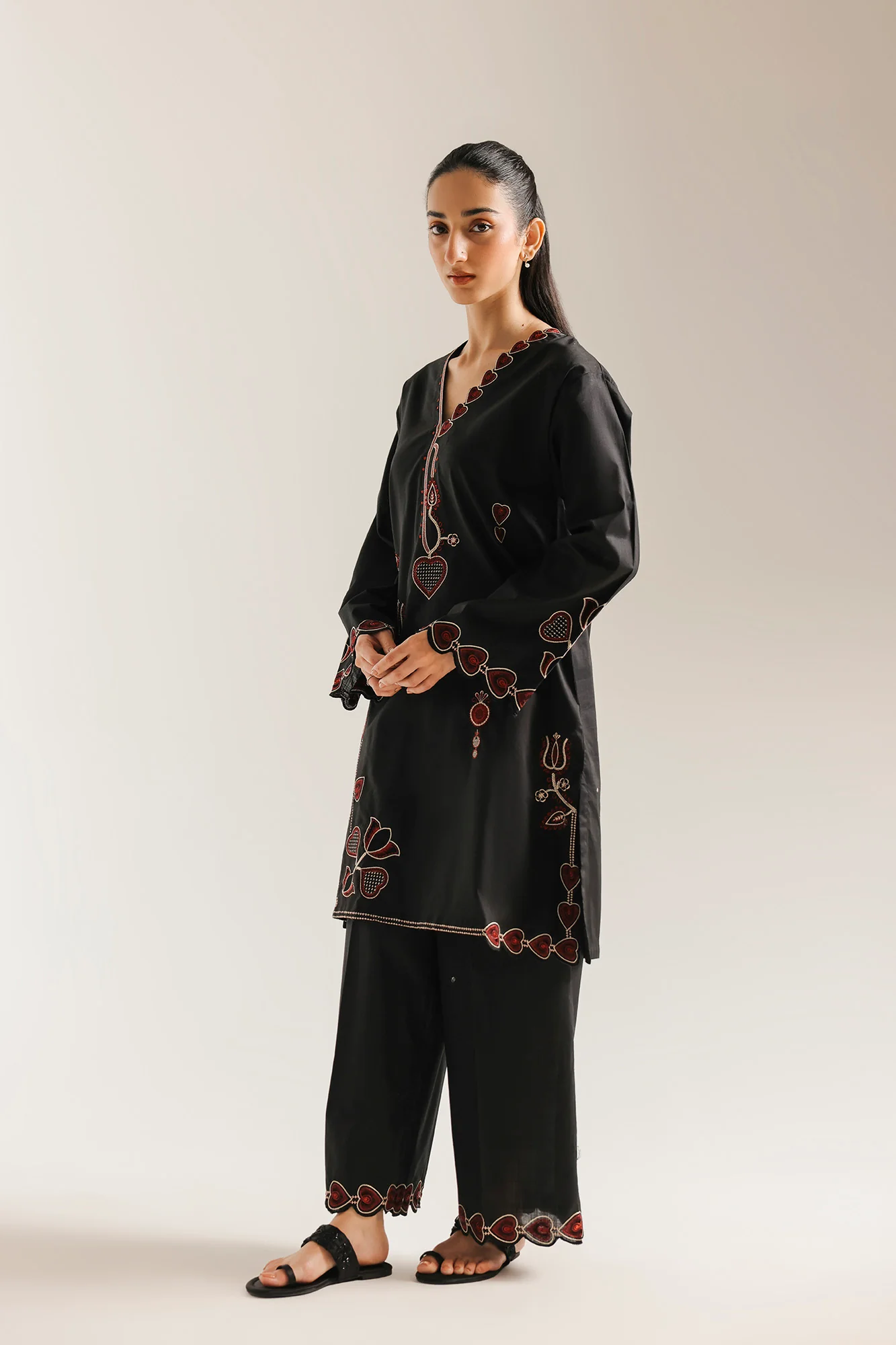 EMBROIDERED SUIT (E7815/102/901) - Image 3