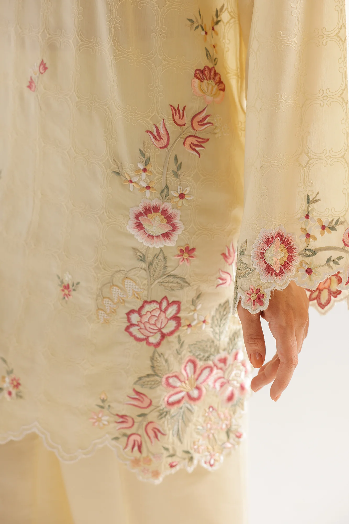 EMBROIDERED SUIT (E7847/102/110) - Image 6