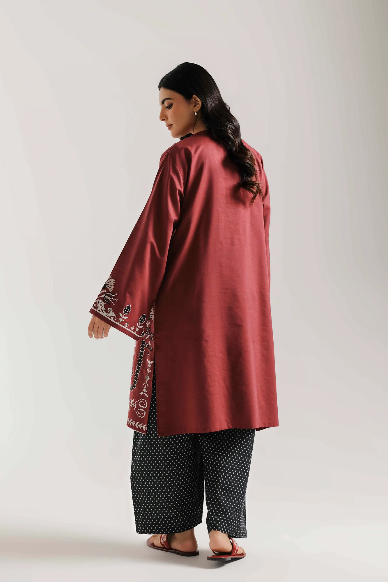 EMBROIDERED SUIT (E8277/102/305) - Image 4