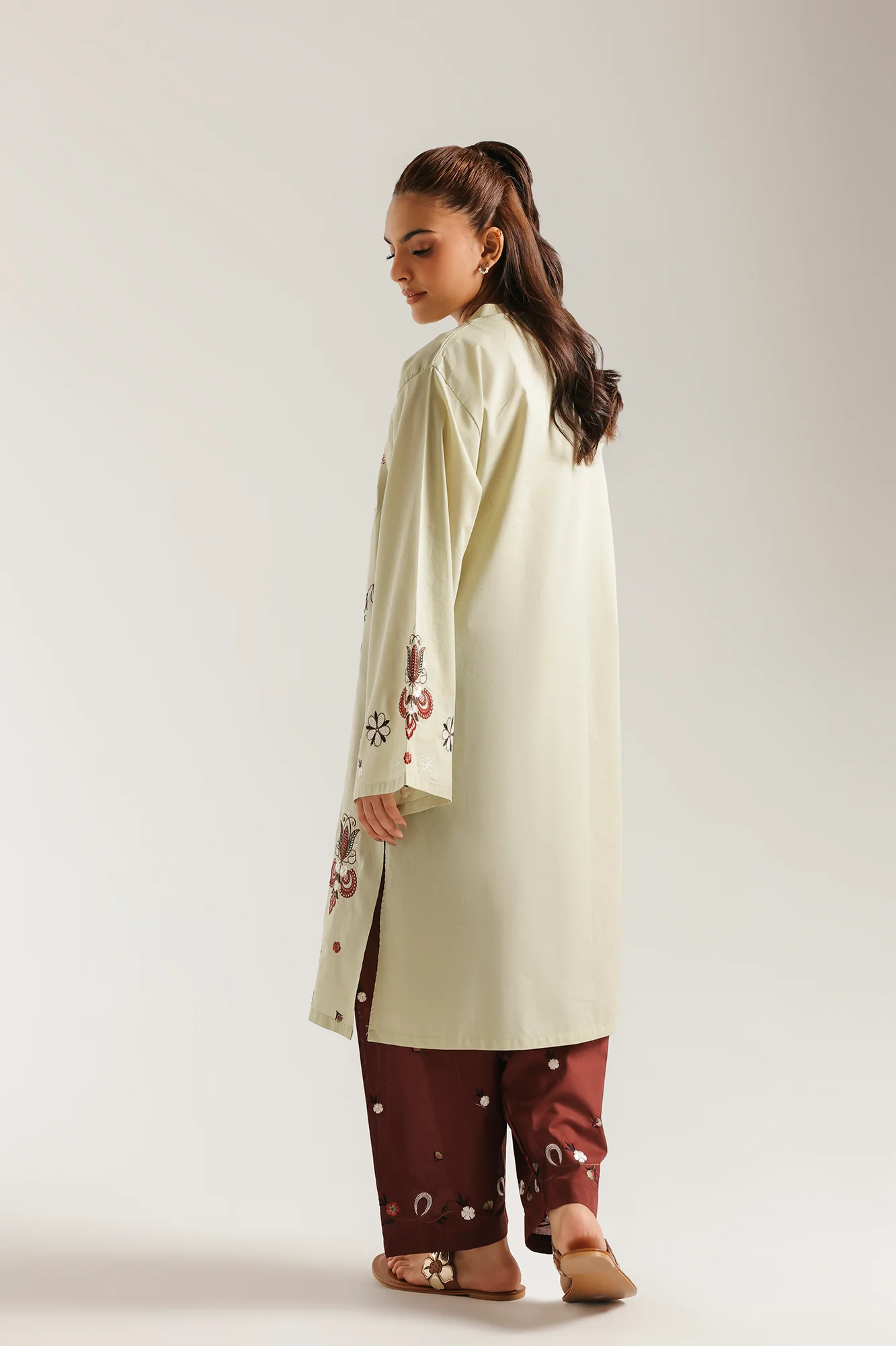 EMBROIDERED SUIT (E9241/102/129) - Image 3