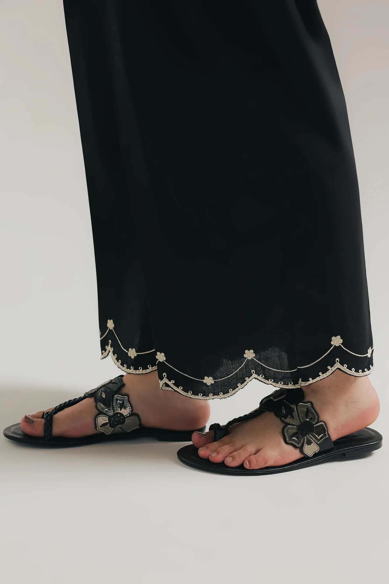 EMBROIDERED TROUSER (E7664/102/902) - Image 5
