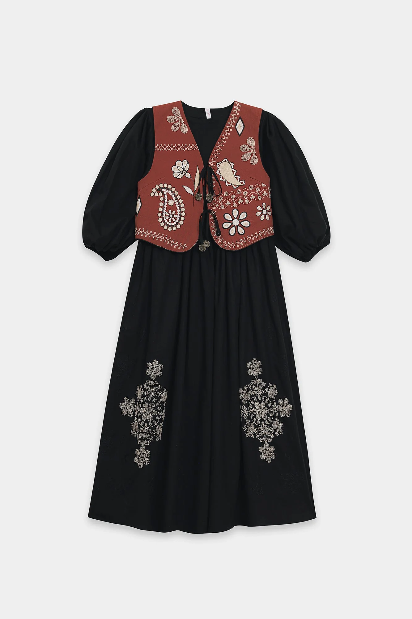 EMBROIDERED DRESS (E1013/101/901) - Image 6