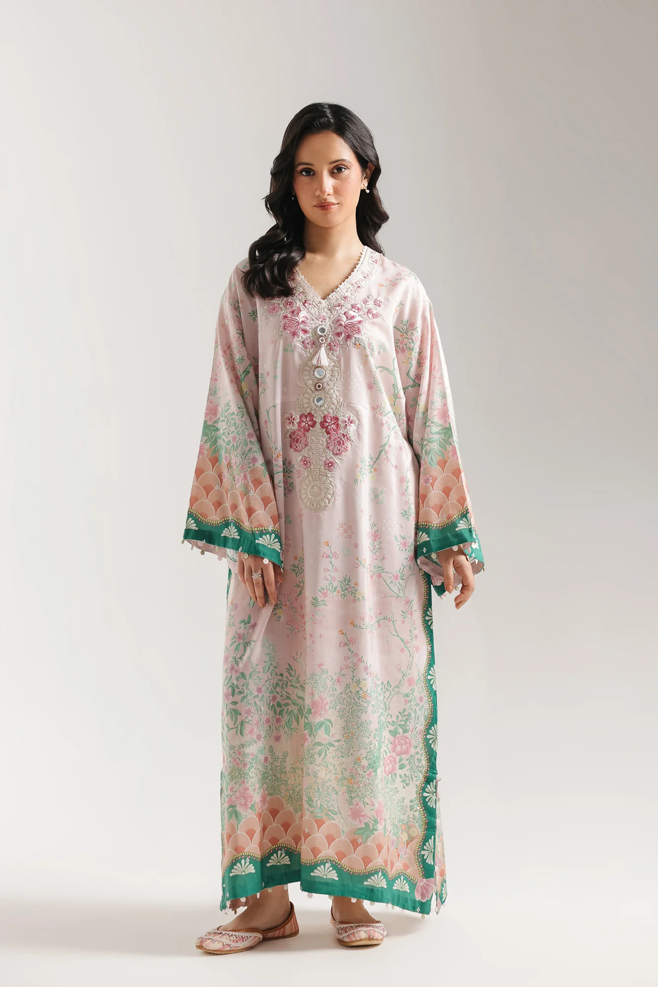 EMBROIDERED KAFTAN (E4091/103/425) - Image 2