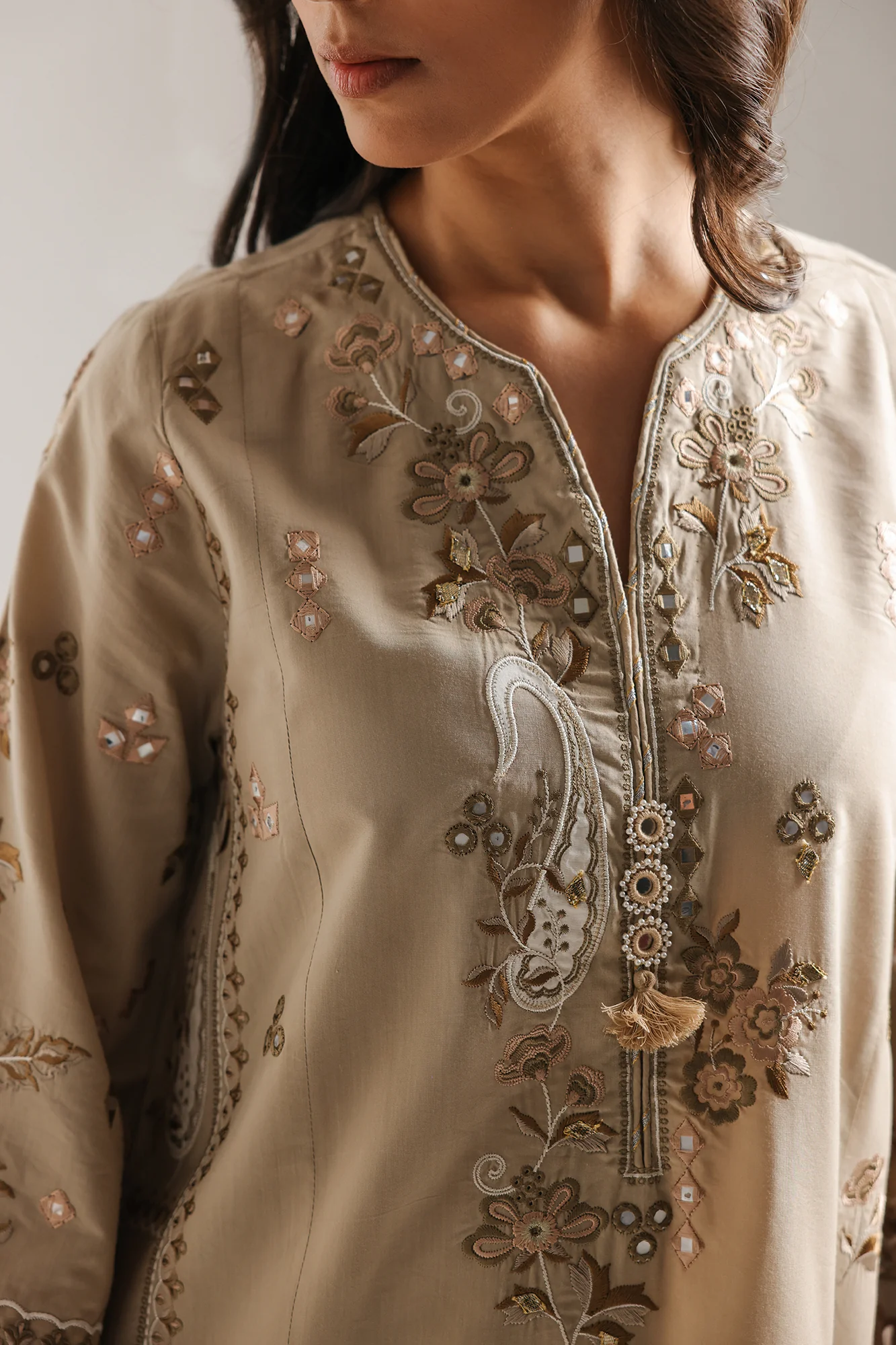 EMBROIDERED KAFTAN (E4138/103/808) - Image 5