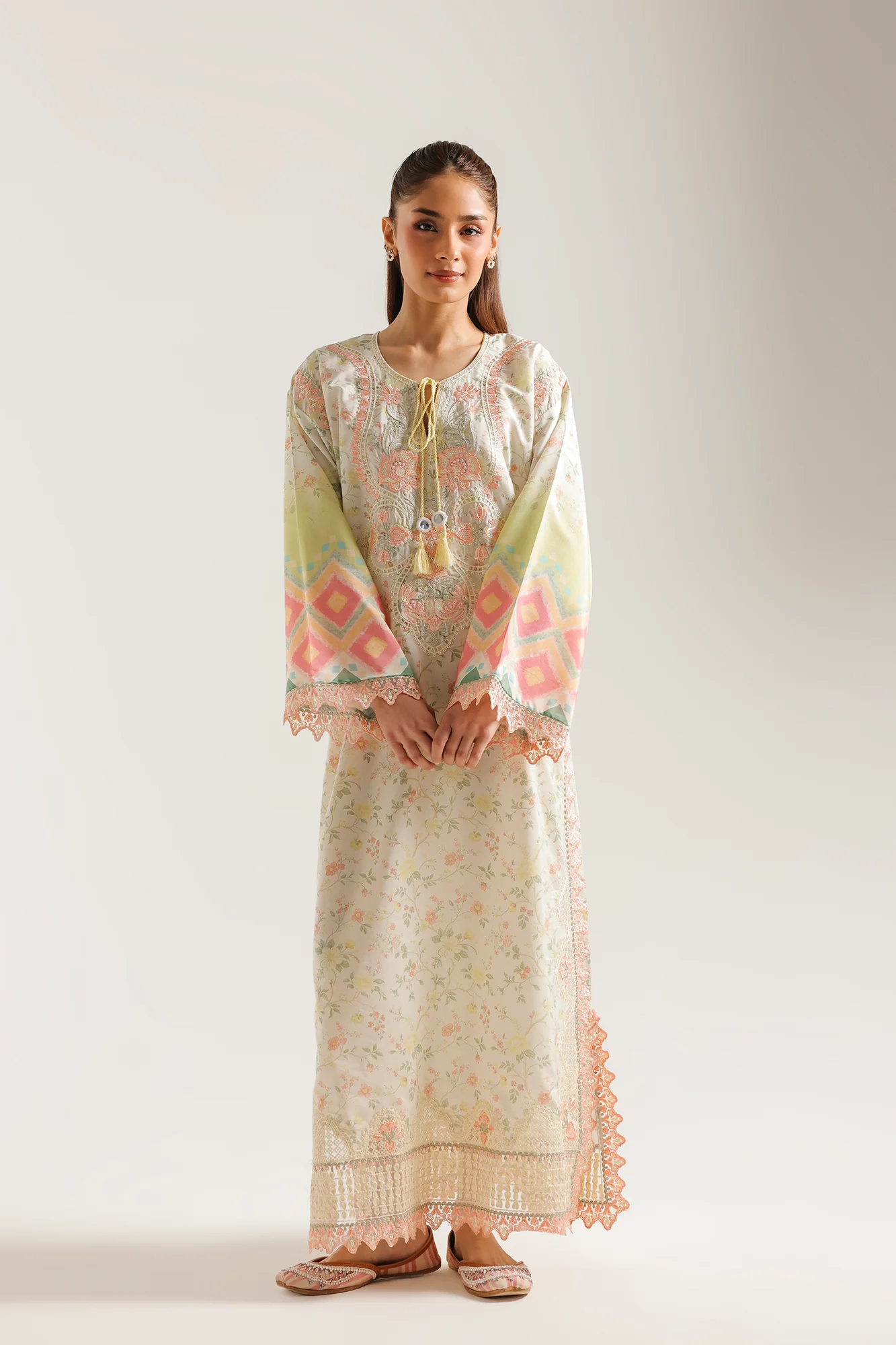 EMBROIDERED KAFTAN (E4407/103/005) - Image 2