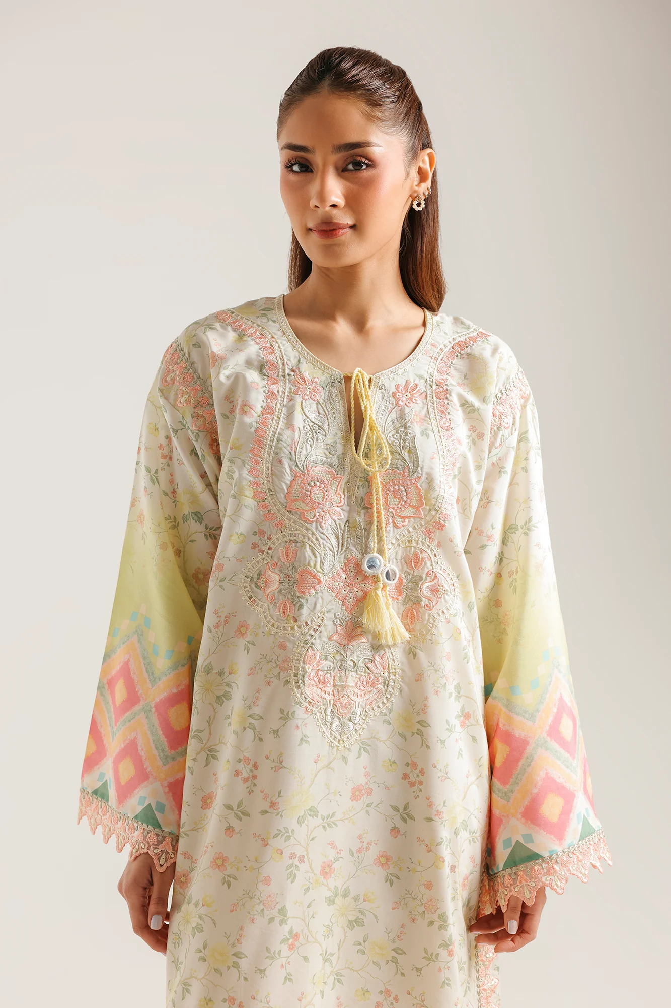EMBROIDERED KAFTAN (E4407/103/005) - Image 4