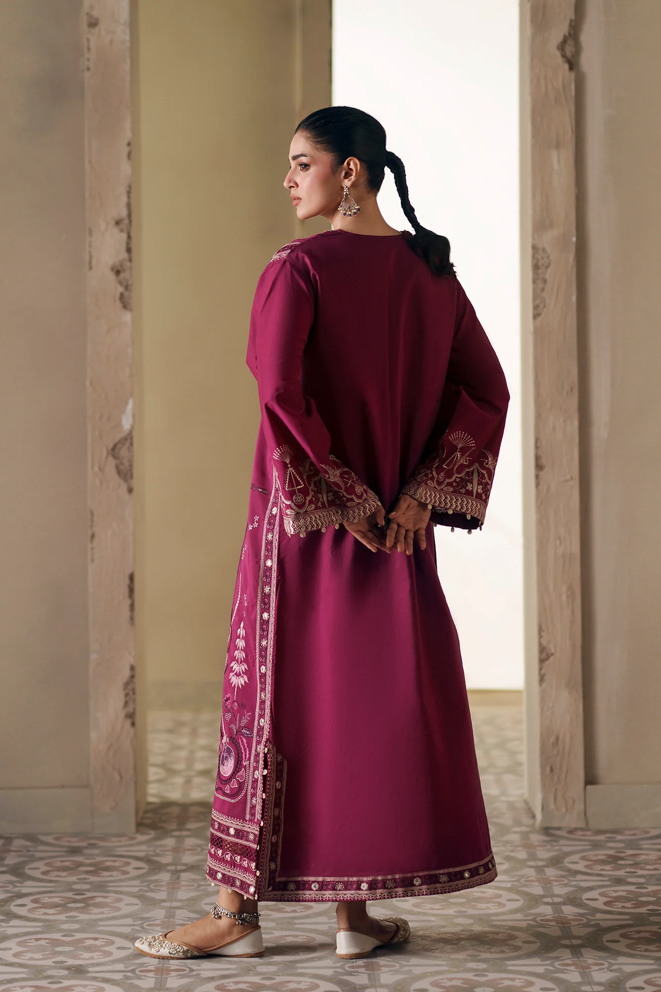 EMBROIDERED KAFTAN (E4408/103/524) - Image 4