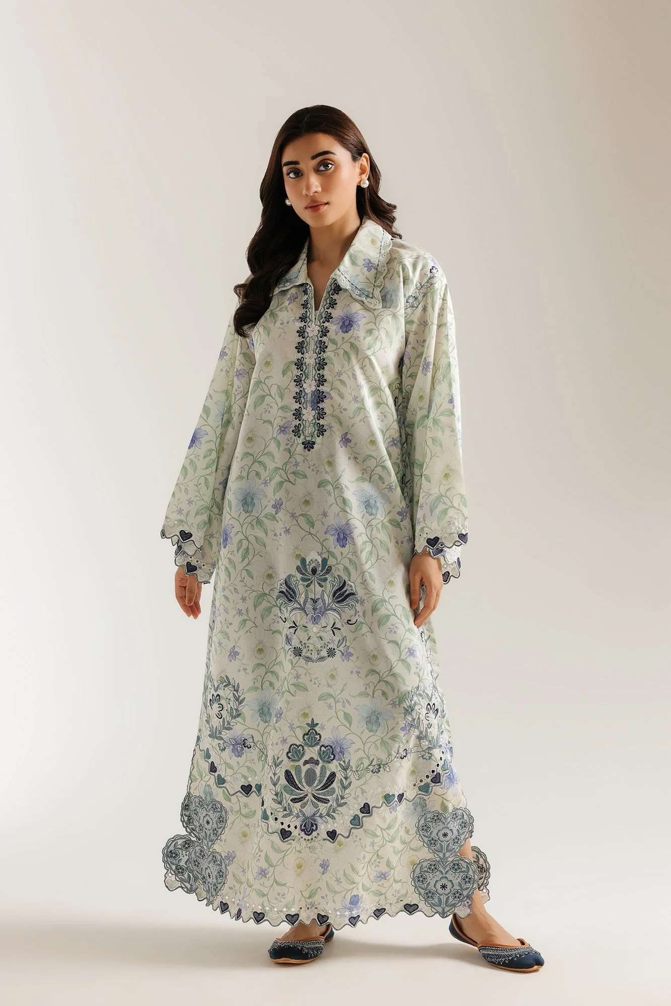 EMBROIDERED KAFTAN (E4472/103/115) - Image 2