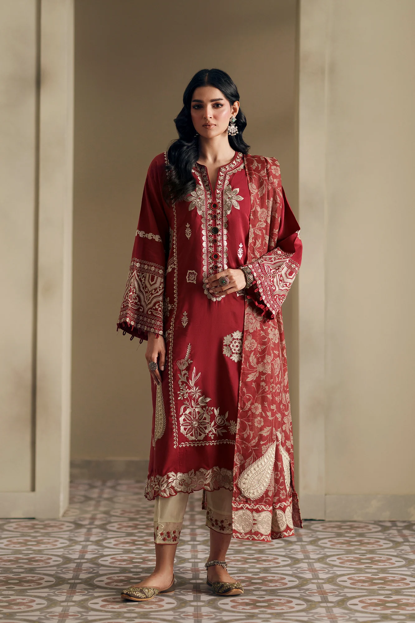EMBROIDERED SUIT (E4053/103/301) - Image 2