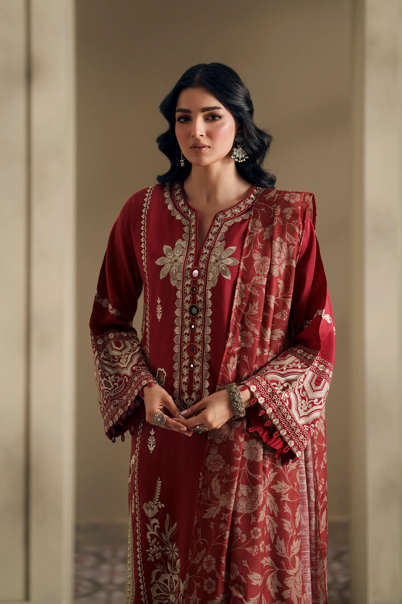EMBROIDERED SUIT (E4053/103/301) - Image 6
