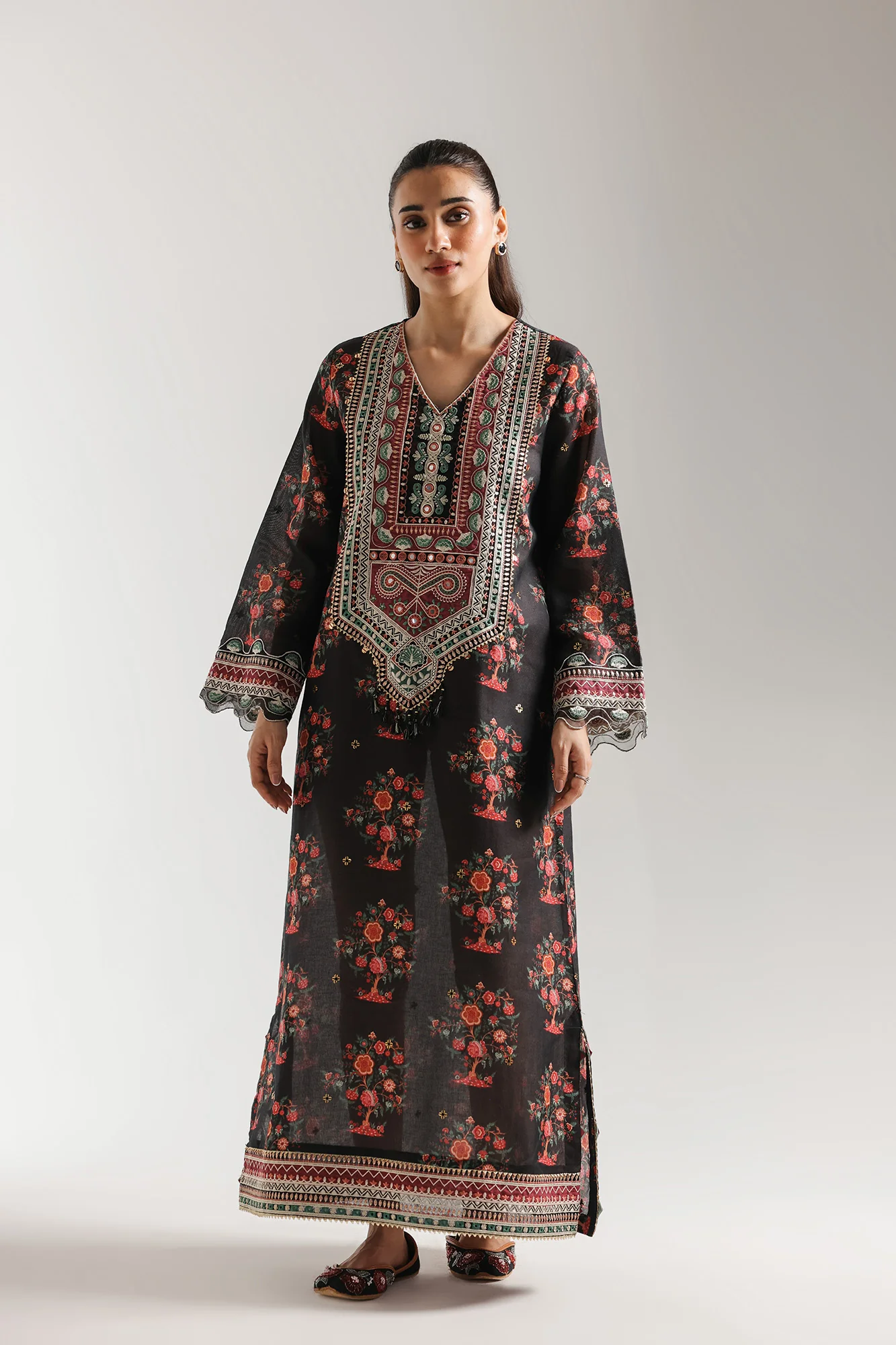 EMBROIDERED KAFTAN (E4097/103/902) - Image 2