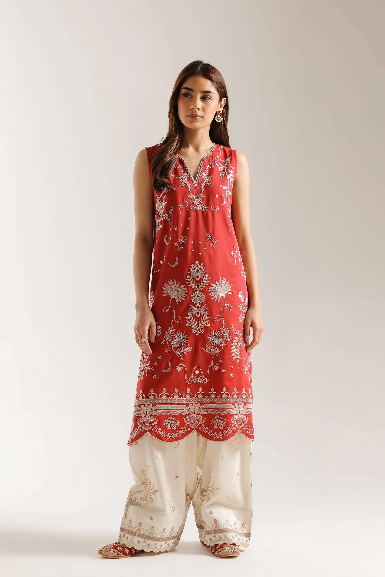 EMBROIDERED SUIT (E4124/103/418) - Image 2