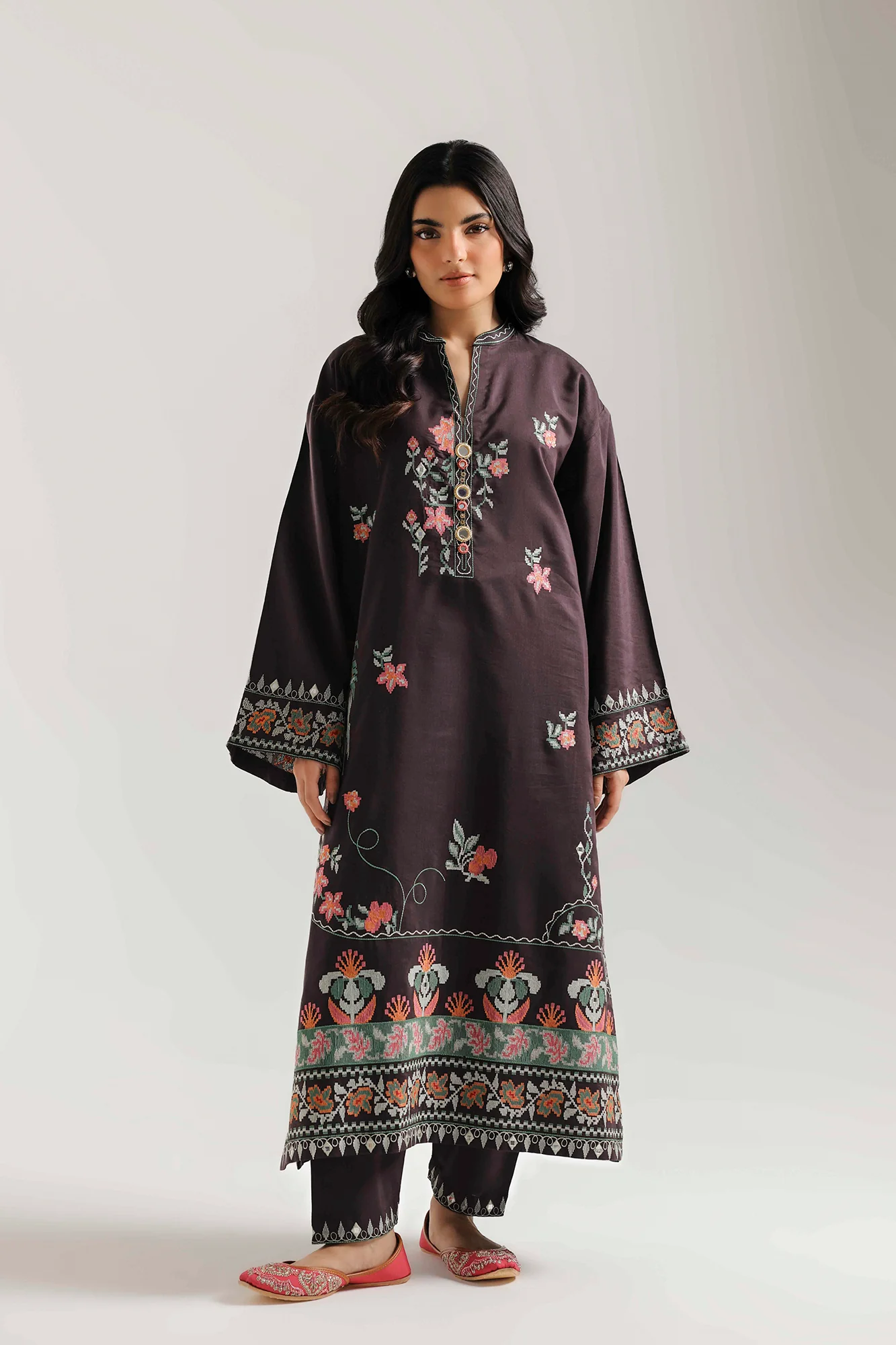 EMBROIDERED SUIT (E4160/103/517) - Image 2