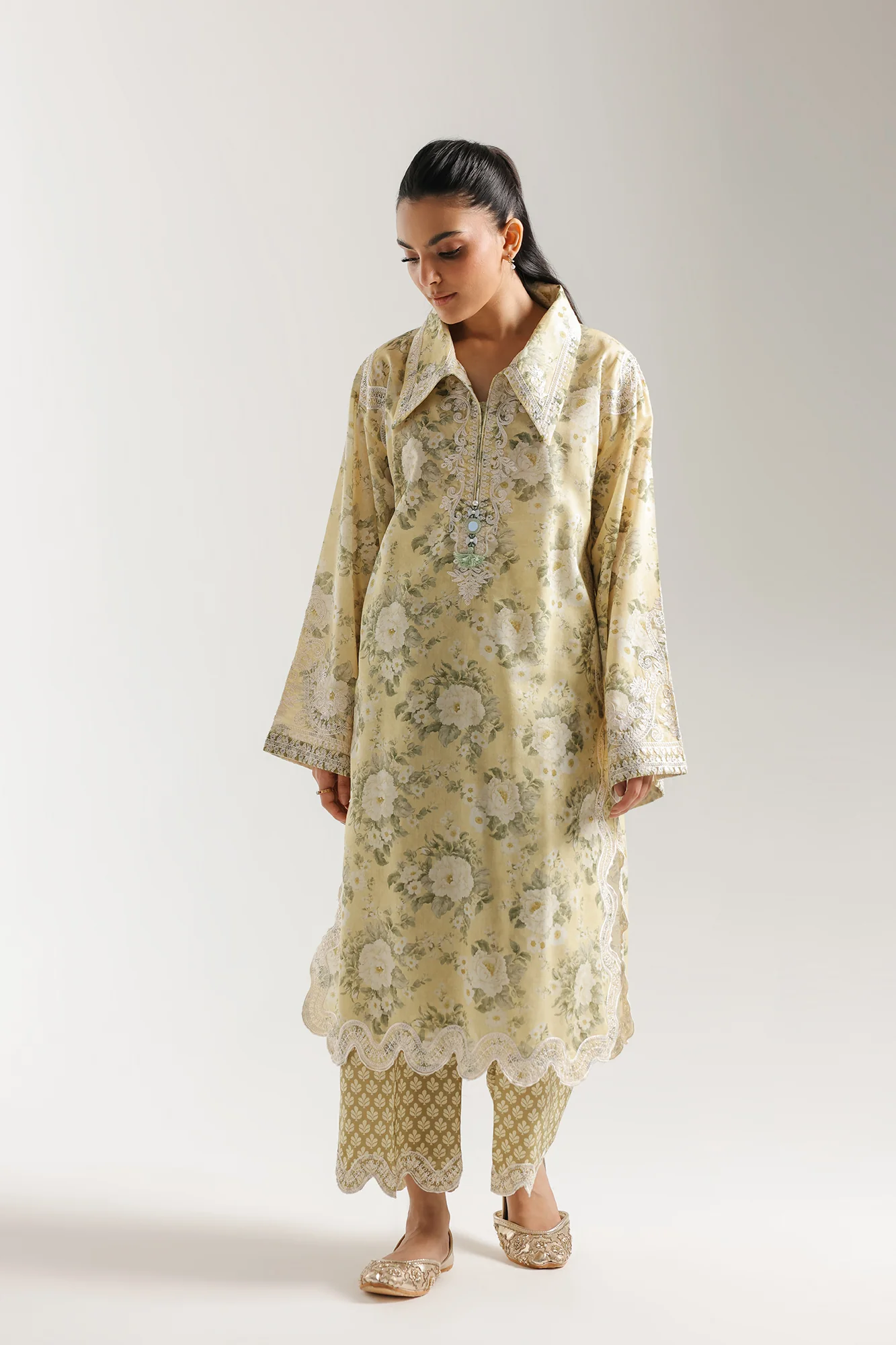 EMBROIDERED SUIT (E4272/103/110) - Image 2