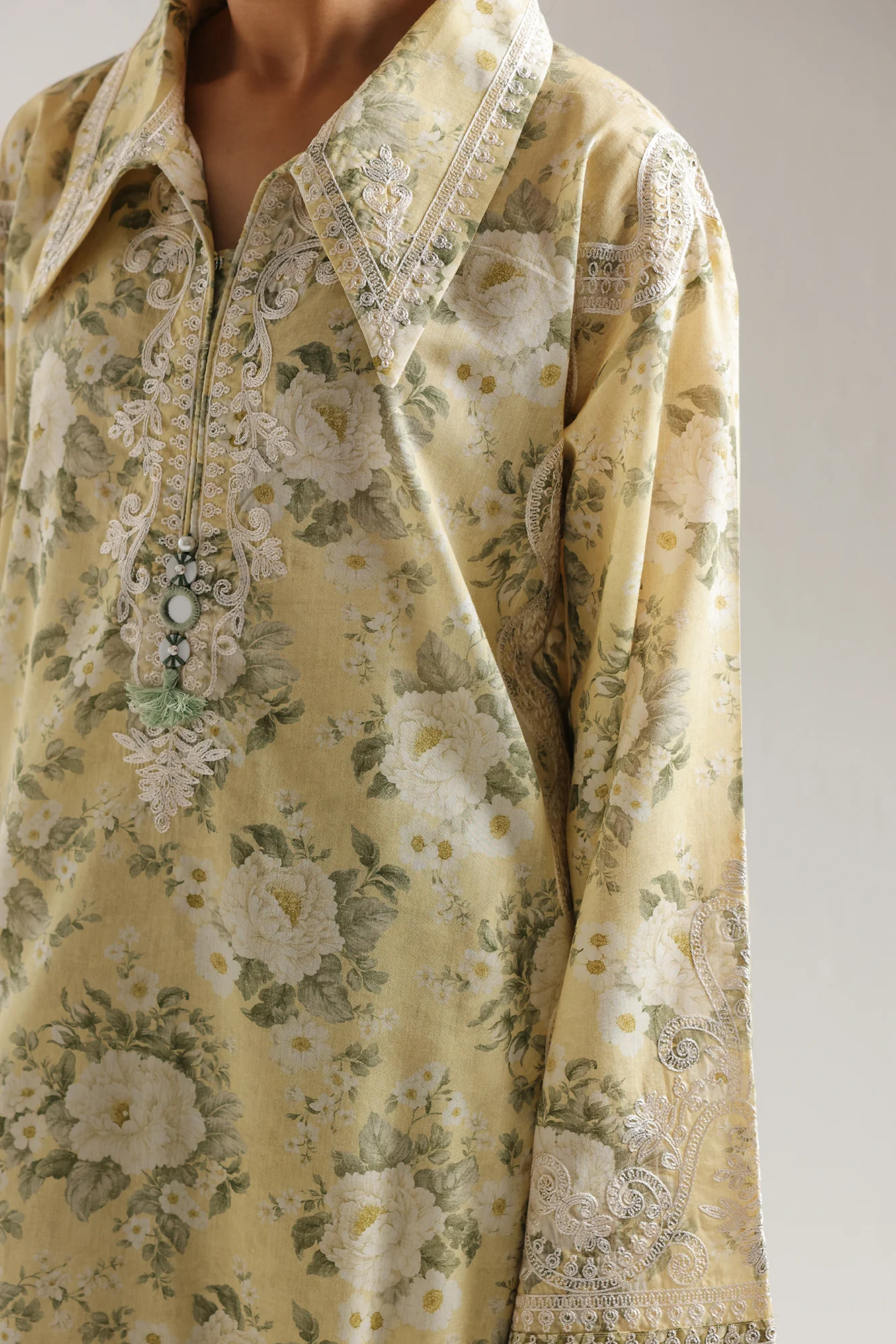 EMBROIDERED SUIT (E4272/103/110) - Image 6