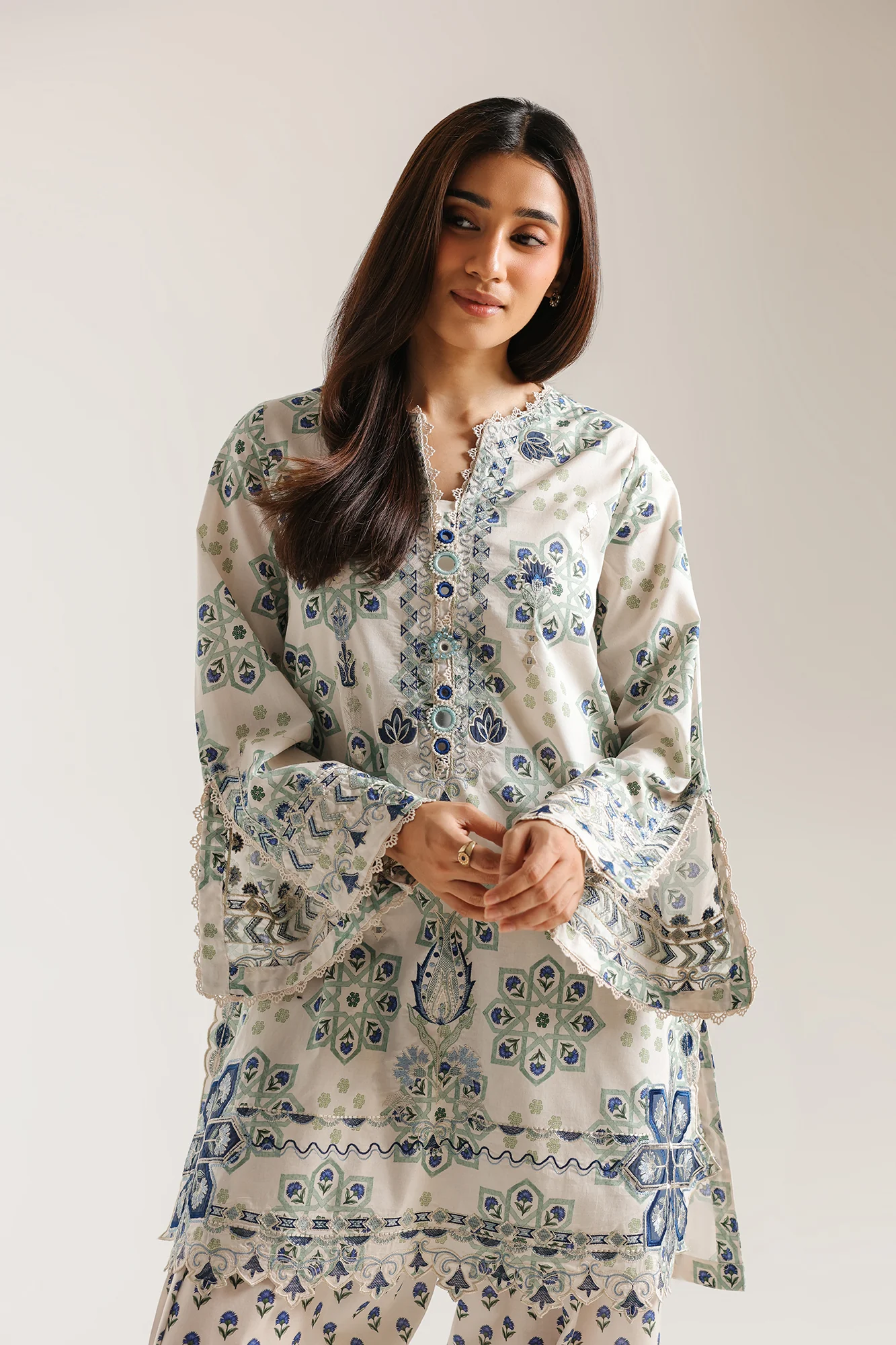 EMBROIDERED SUIT (E4290/103/004) - Image 5