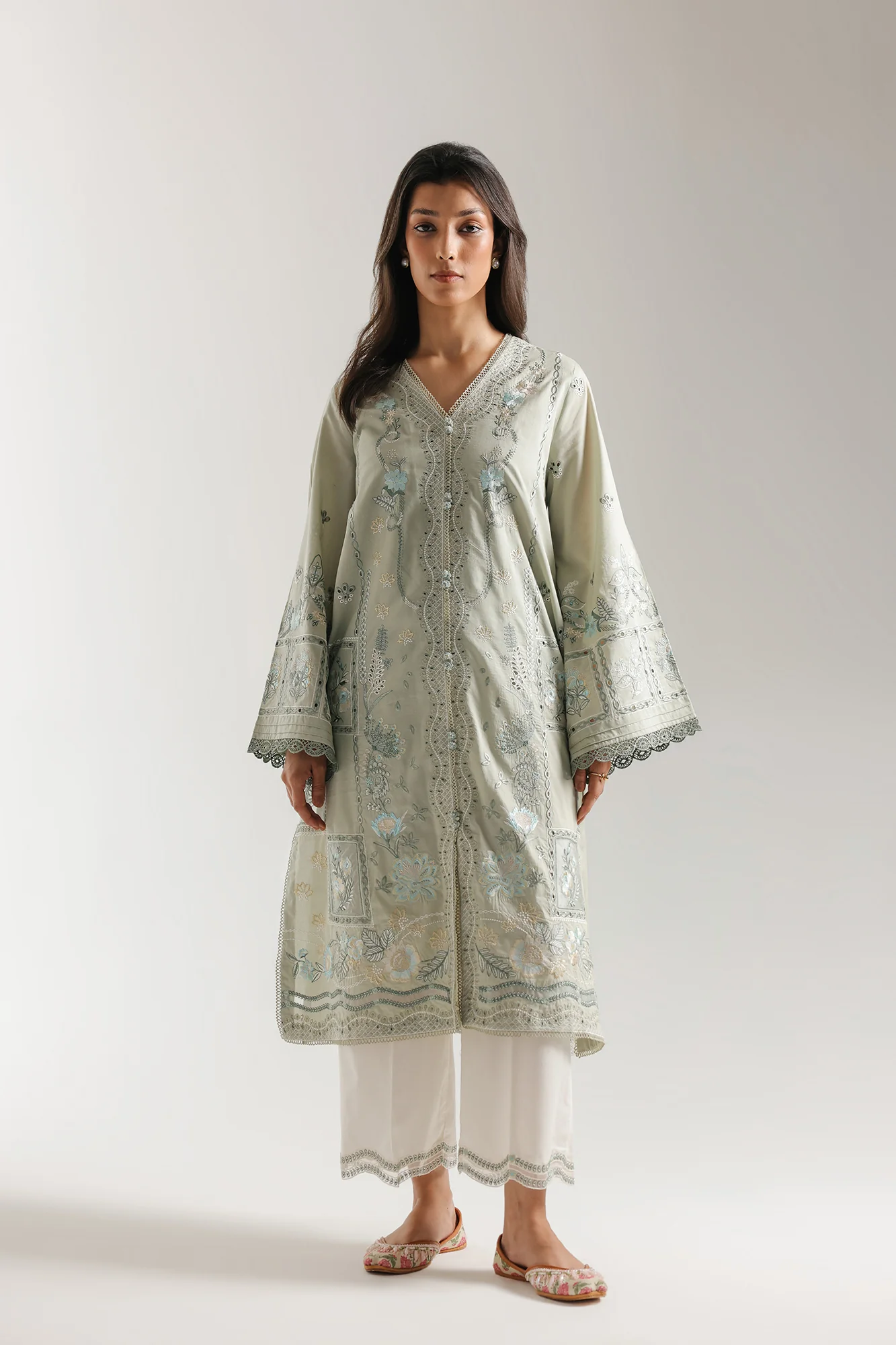 EMBROIDERED SUIT (E4292/103/130) - Image 2