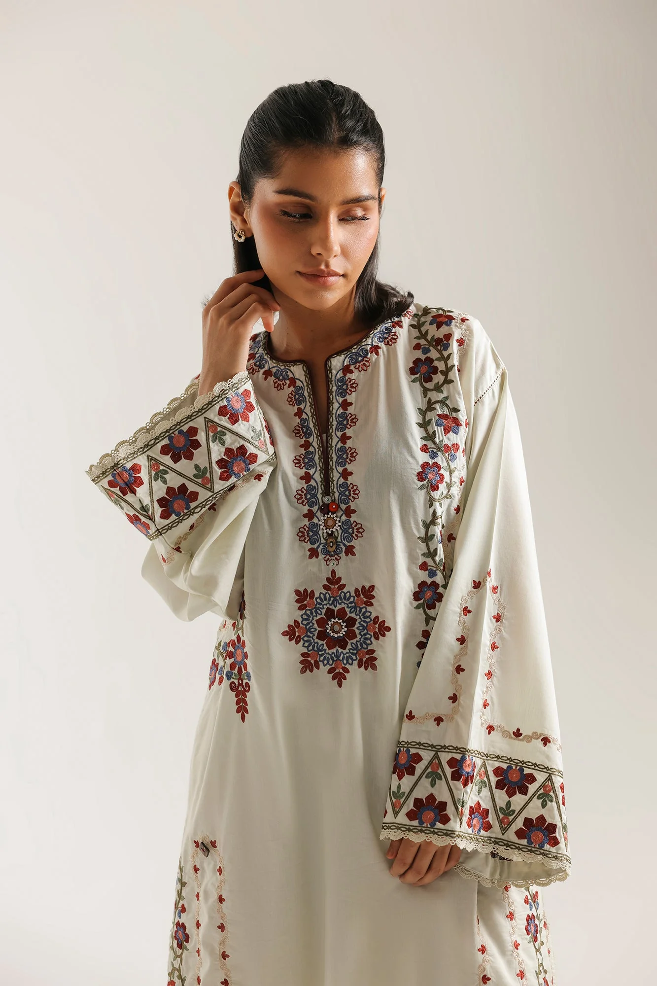 EMBROIDERED SUIT (E4342/103/130) - Image 4