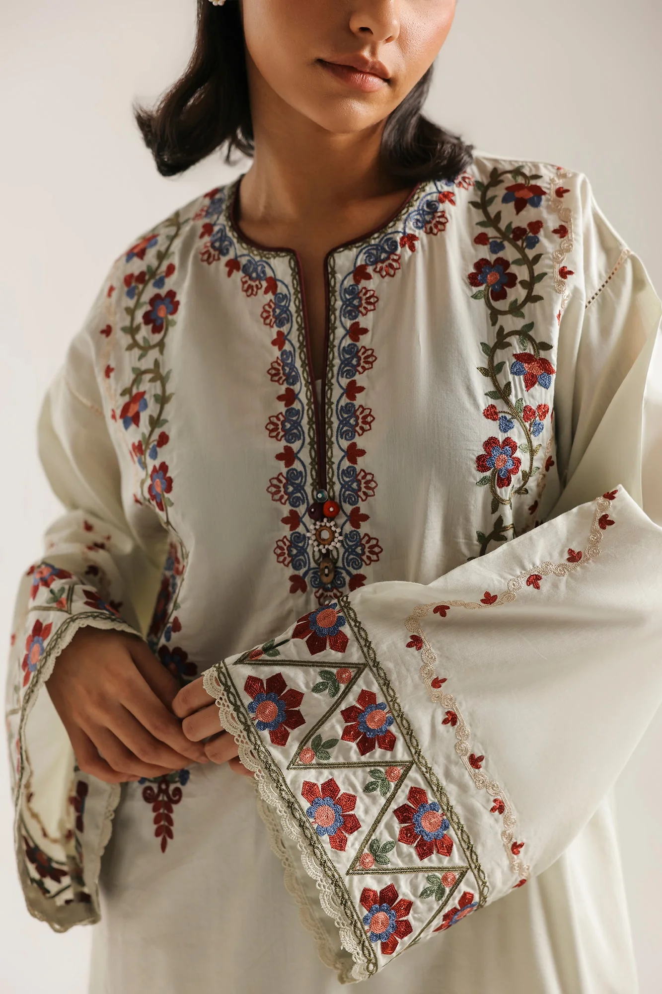 EMBROIDERED SUIT (E4342/103/130) - Image 5