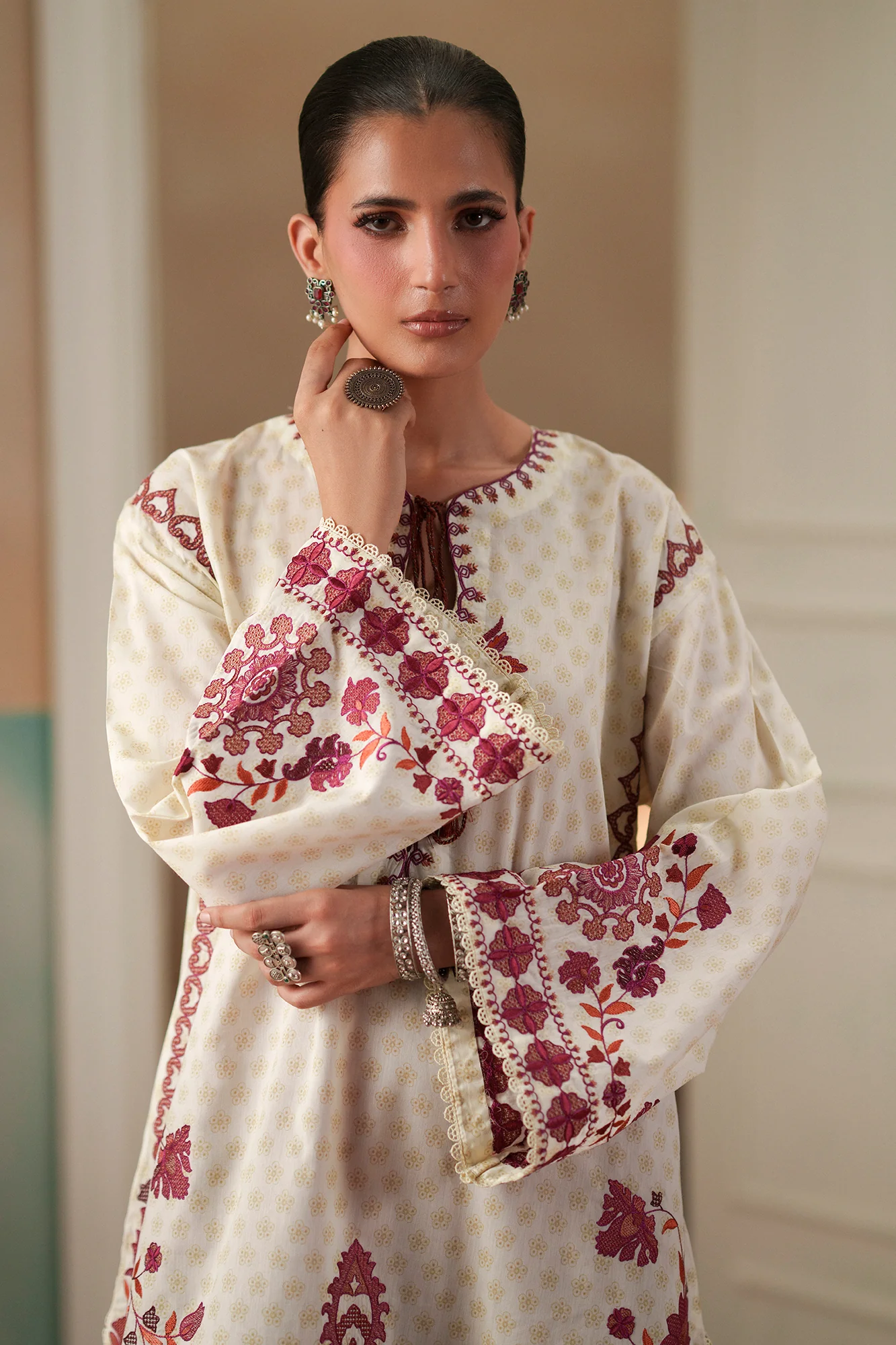 EMBROIDERED SUIT (E4354/103/005) - Image 6