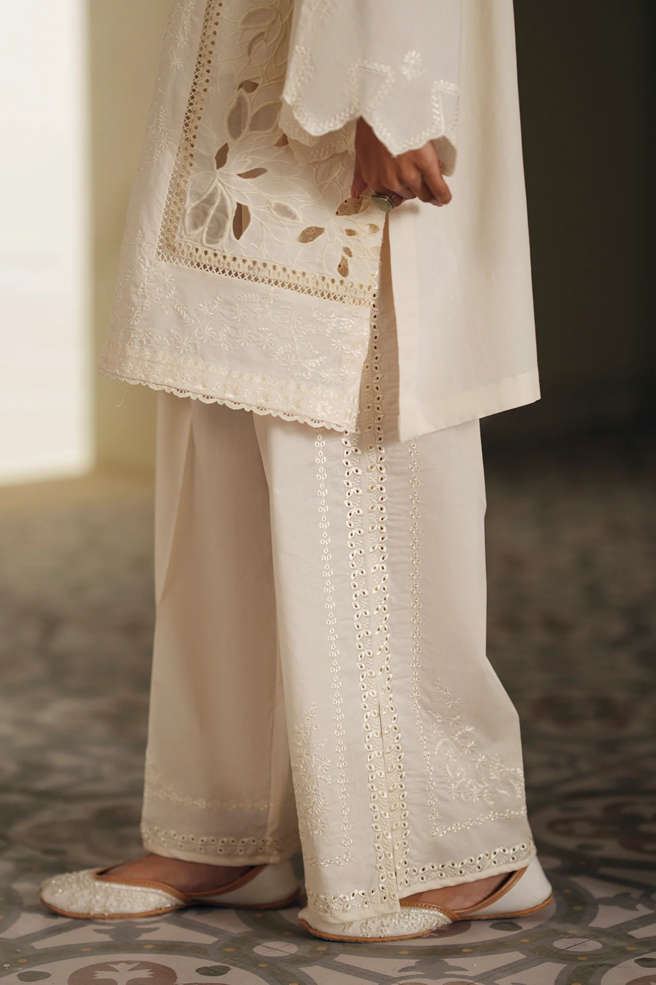 EMBROIDERED SUIT (E4363/103/003) - Image 7
