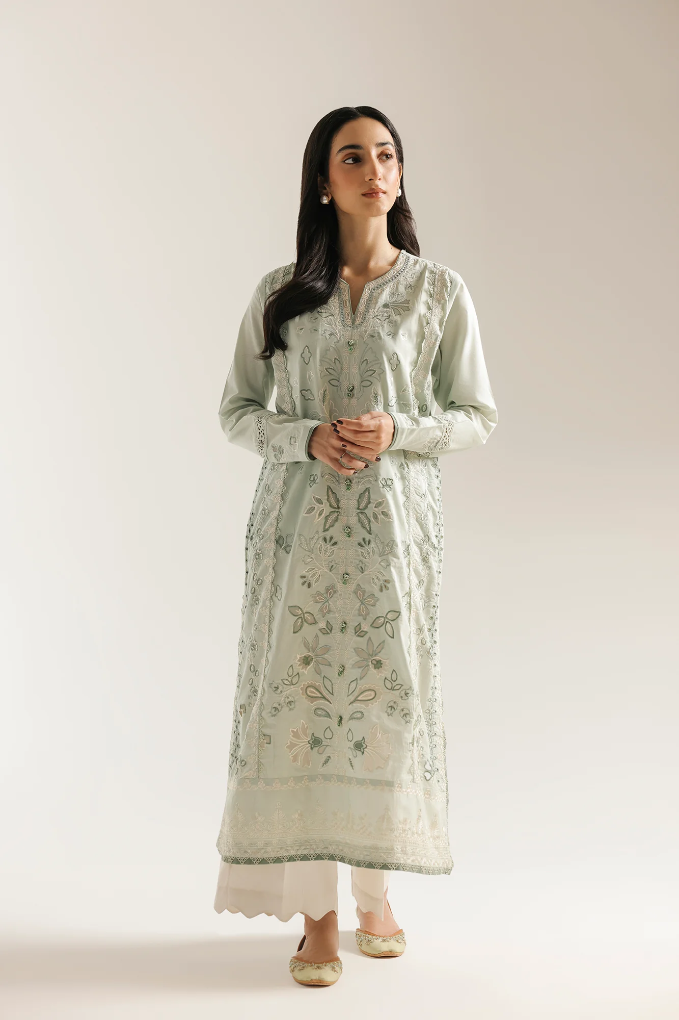 EMBROIDERED SUIT (E4367/103/720) - Image 2