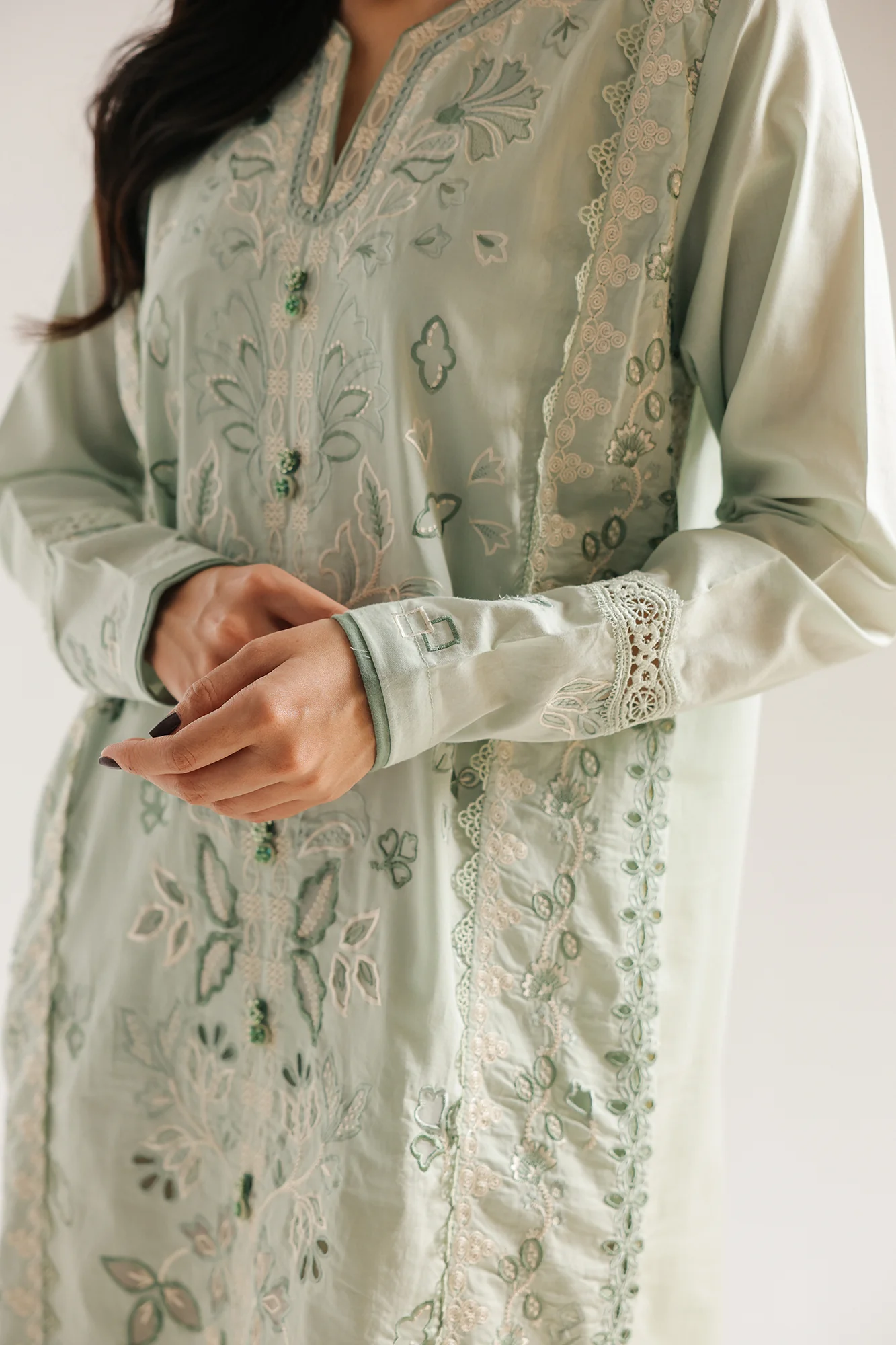 EMBROIDERED SUIT (E4367/103/720) - Image 6