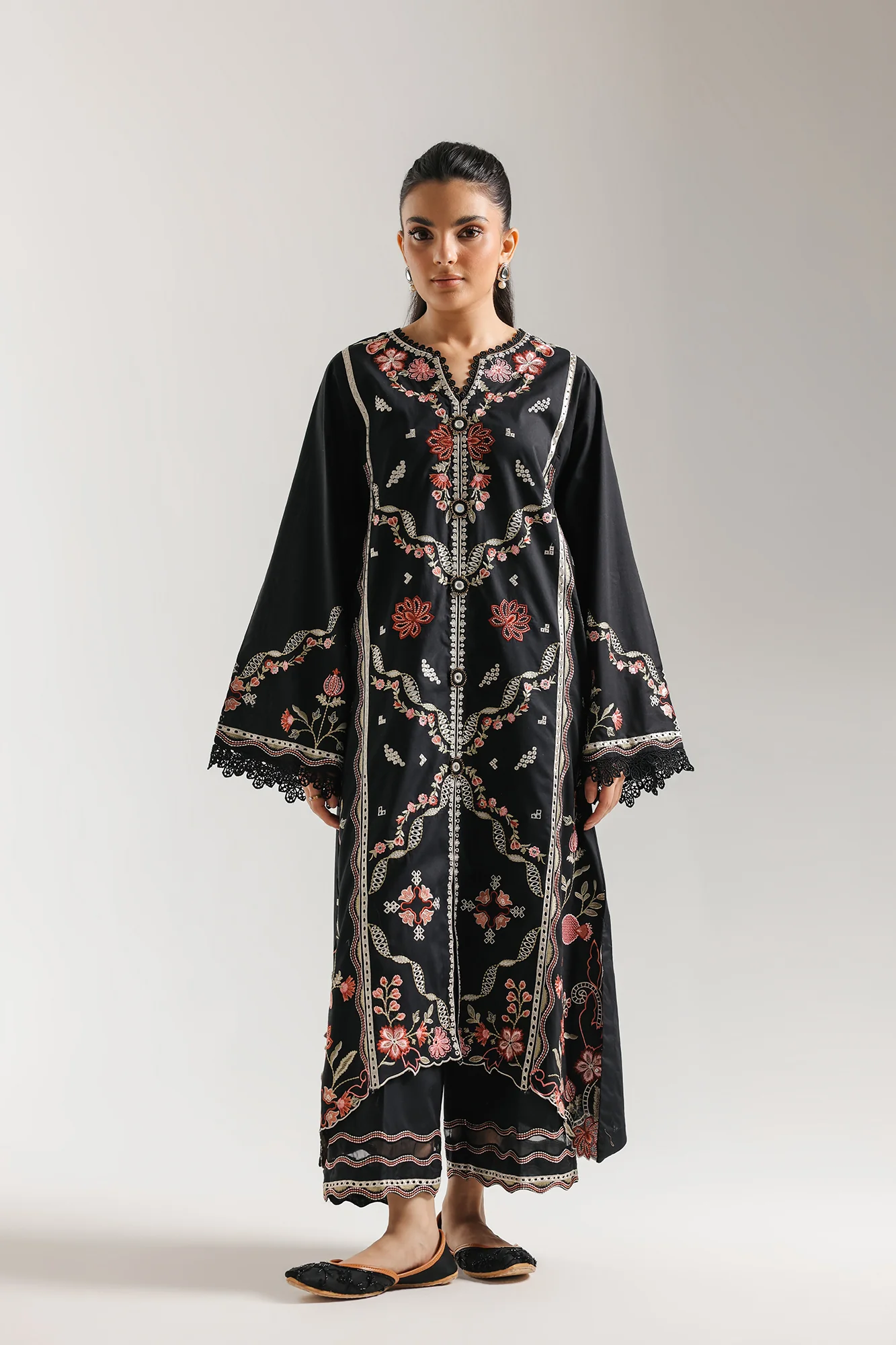 EMBROIDERED SUIT (E4370/103/902) - Image 2