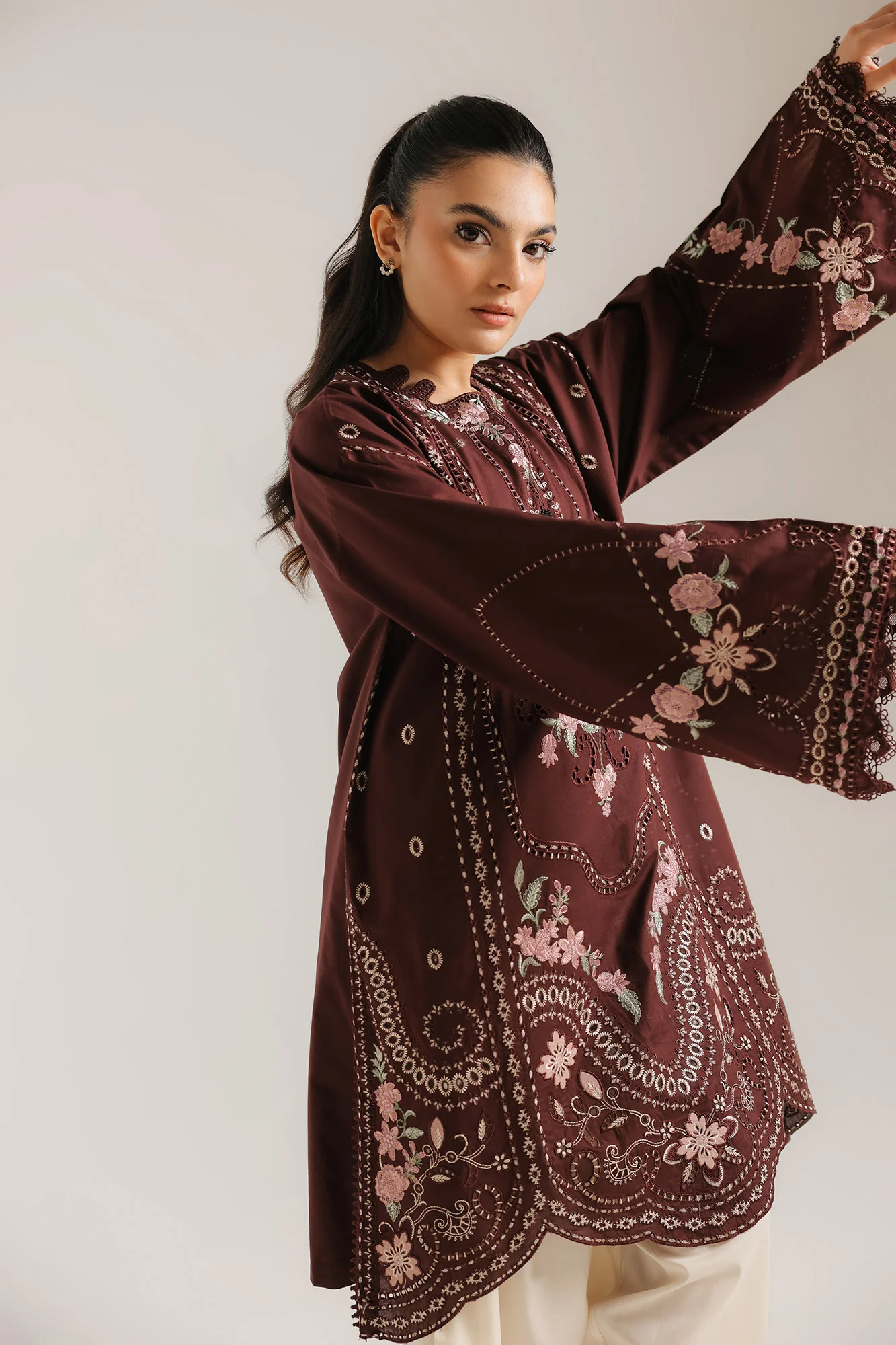 EMBROIDERED SUIT (E4371/103/317) - Image 6
