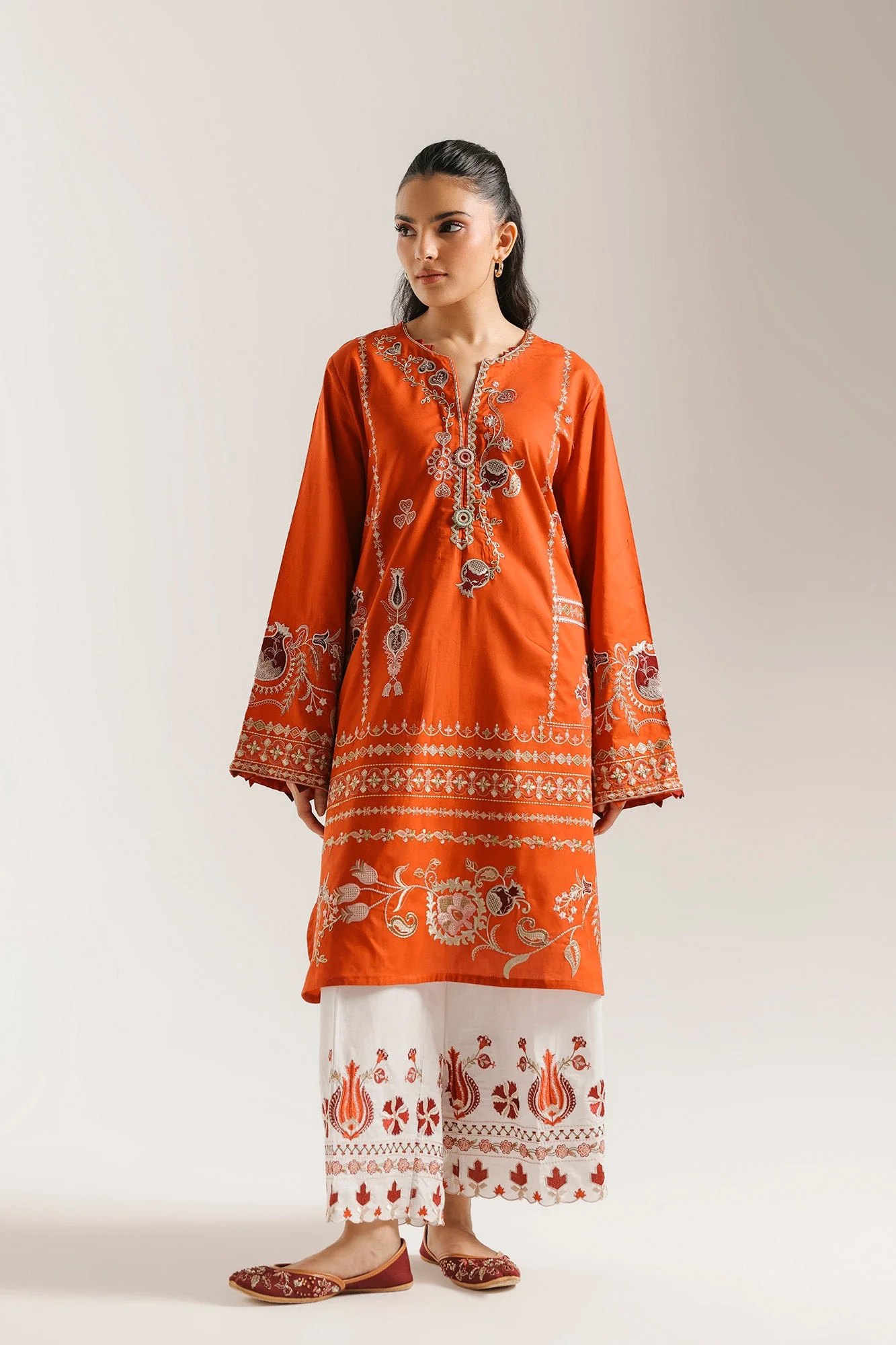 EMBROIDERED SUIT (E4387/103/202) - Image 2