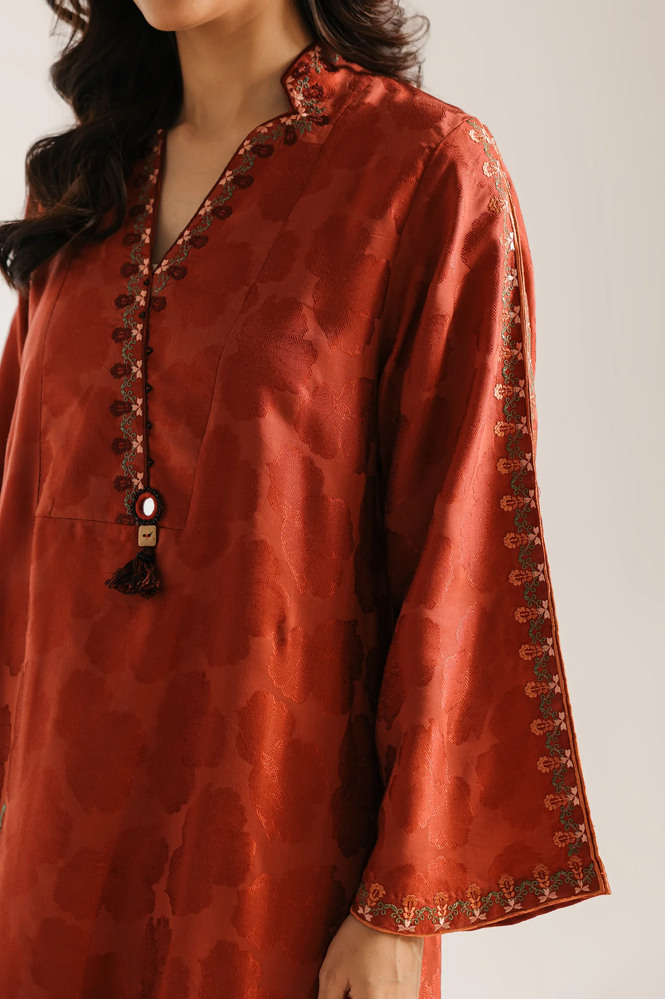 EMBROIDERED SUIT (E4396/103/320) - Image 6