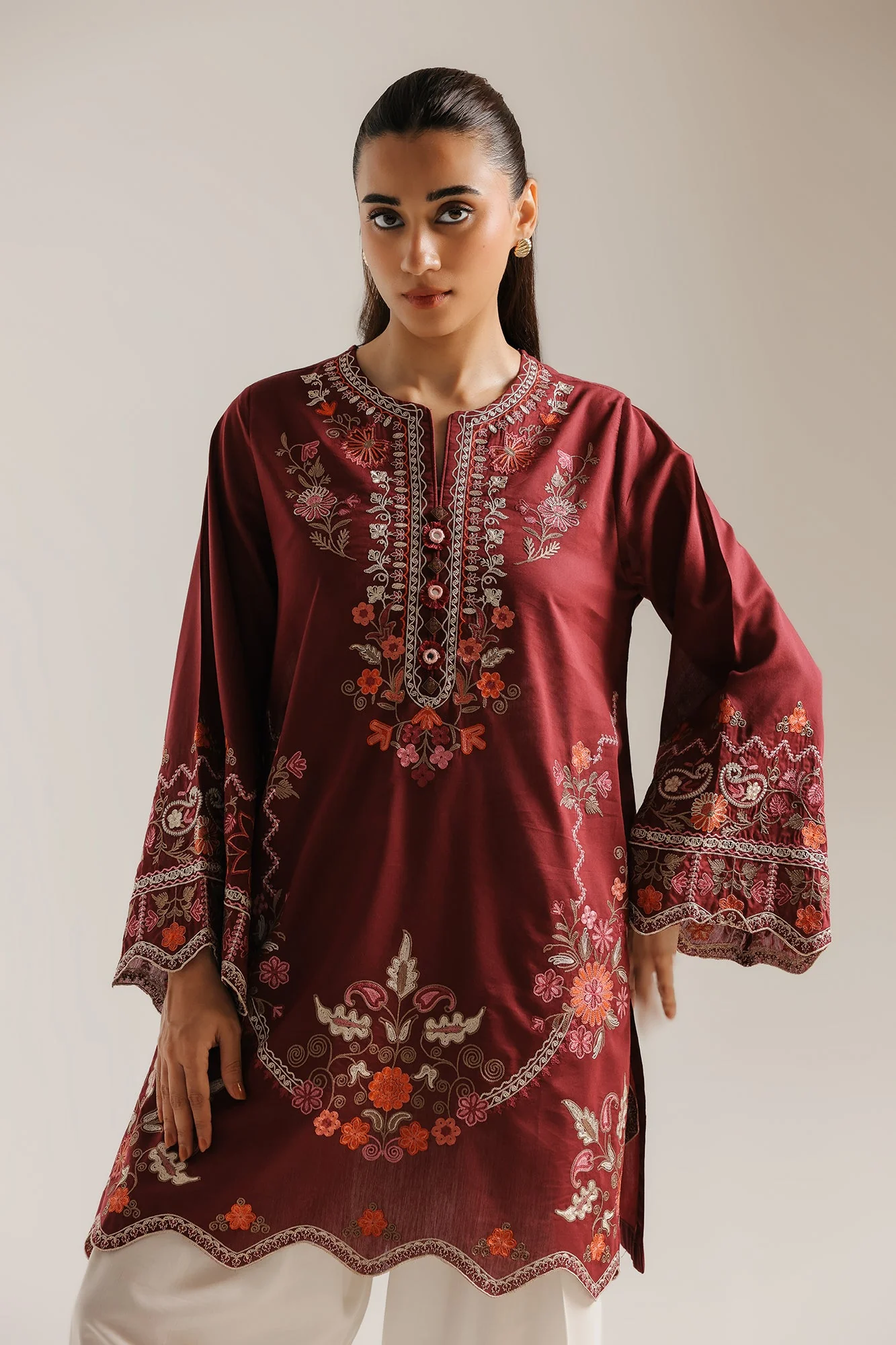 EMBROIDERED SUIT (E4483/103/319) - Image 5