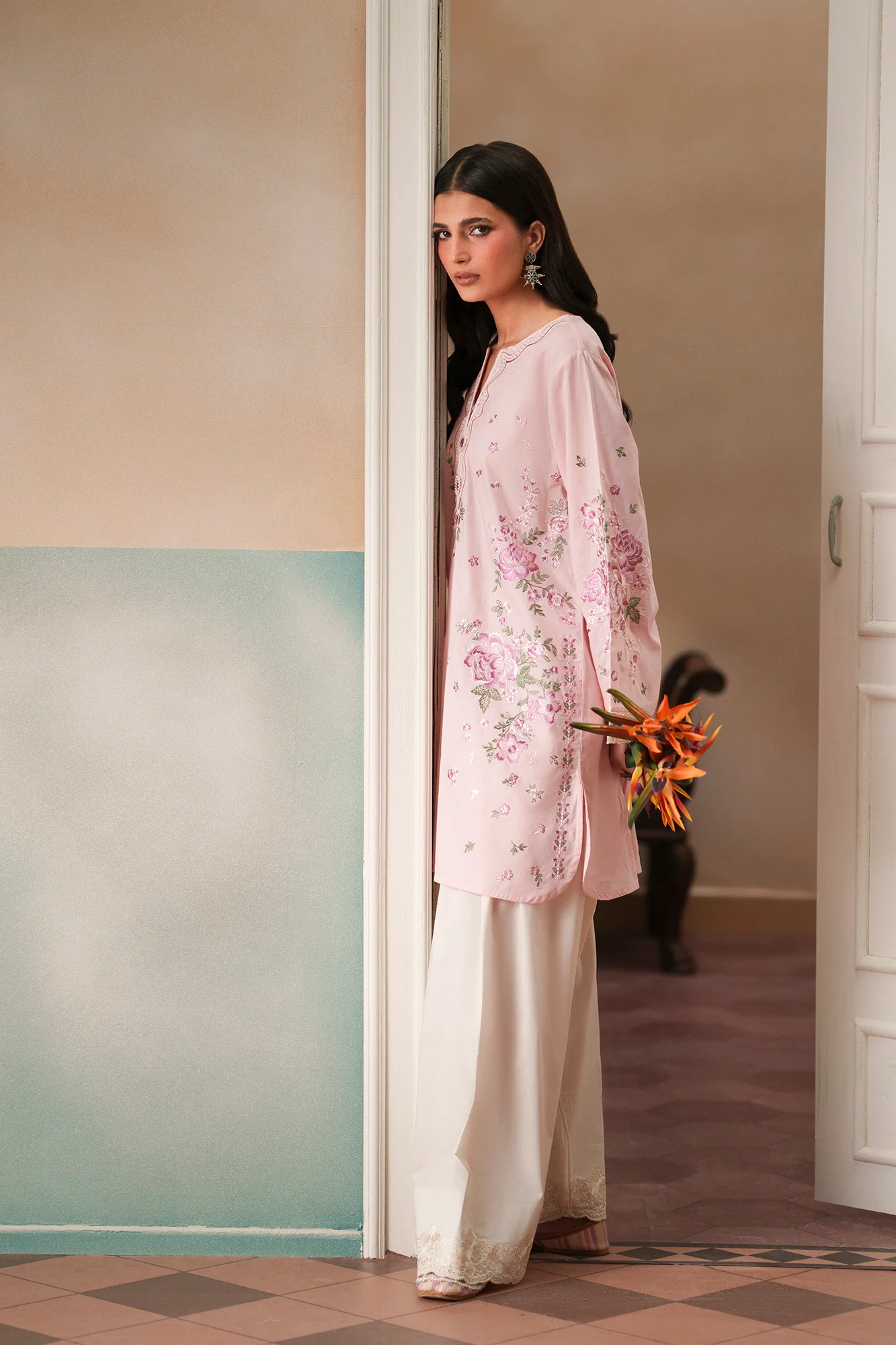 EMBROIDERED SUIT (E4641/103/424) - Image 5