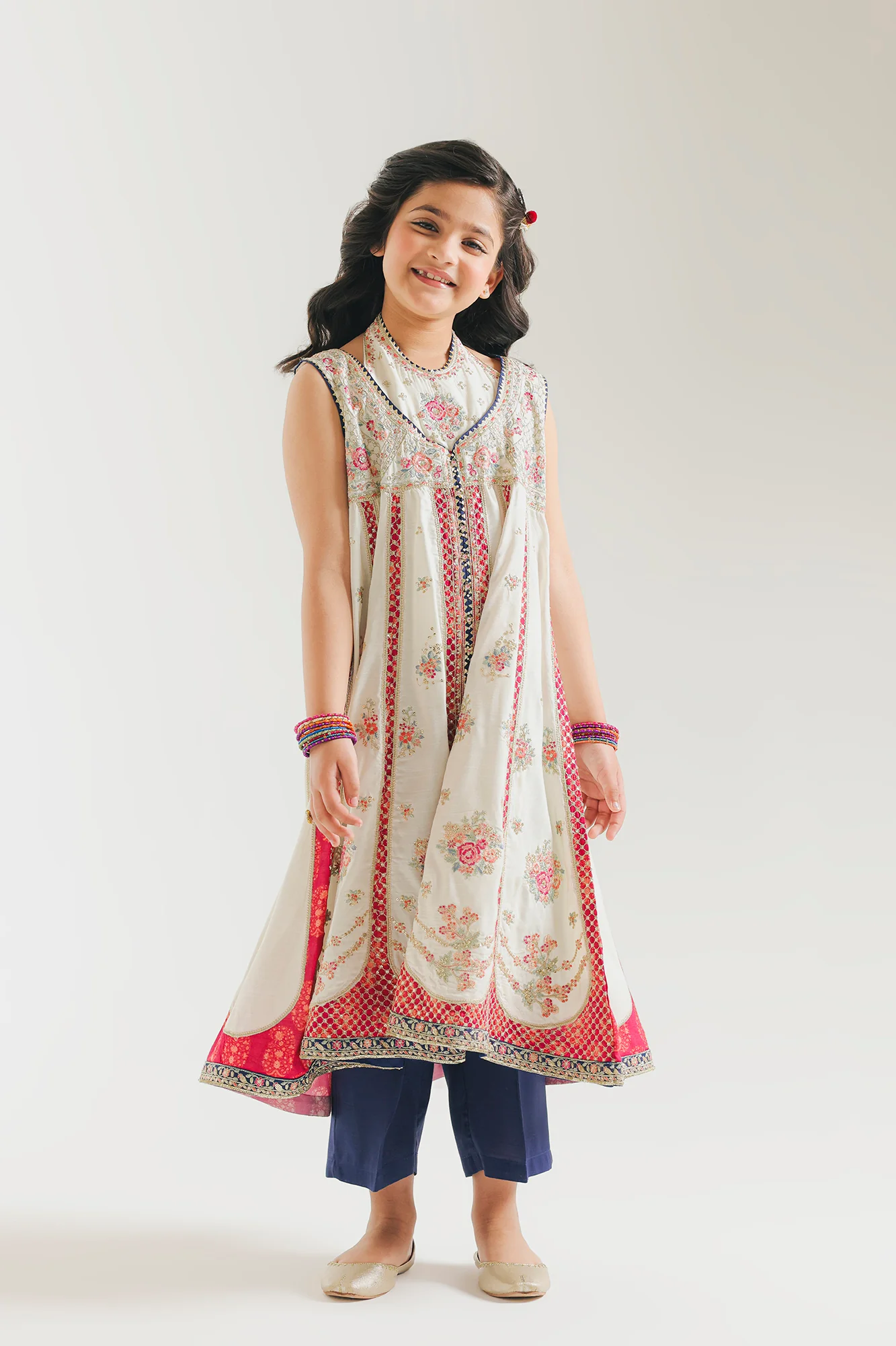 EMBROIDERED SUIT (E0302/415/005 E0302/315/005)