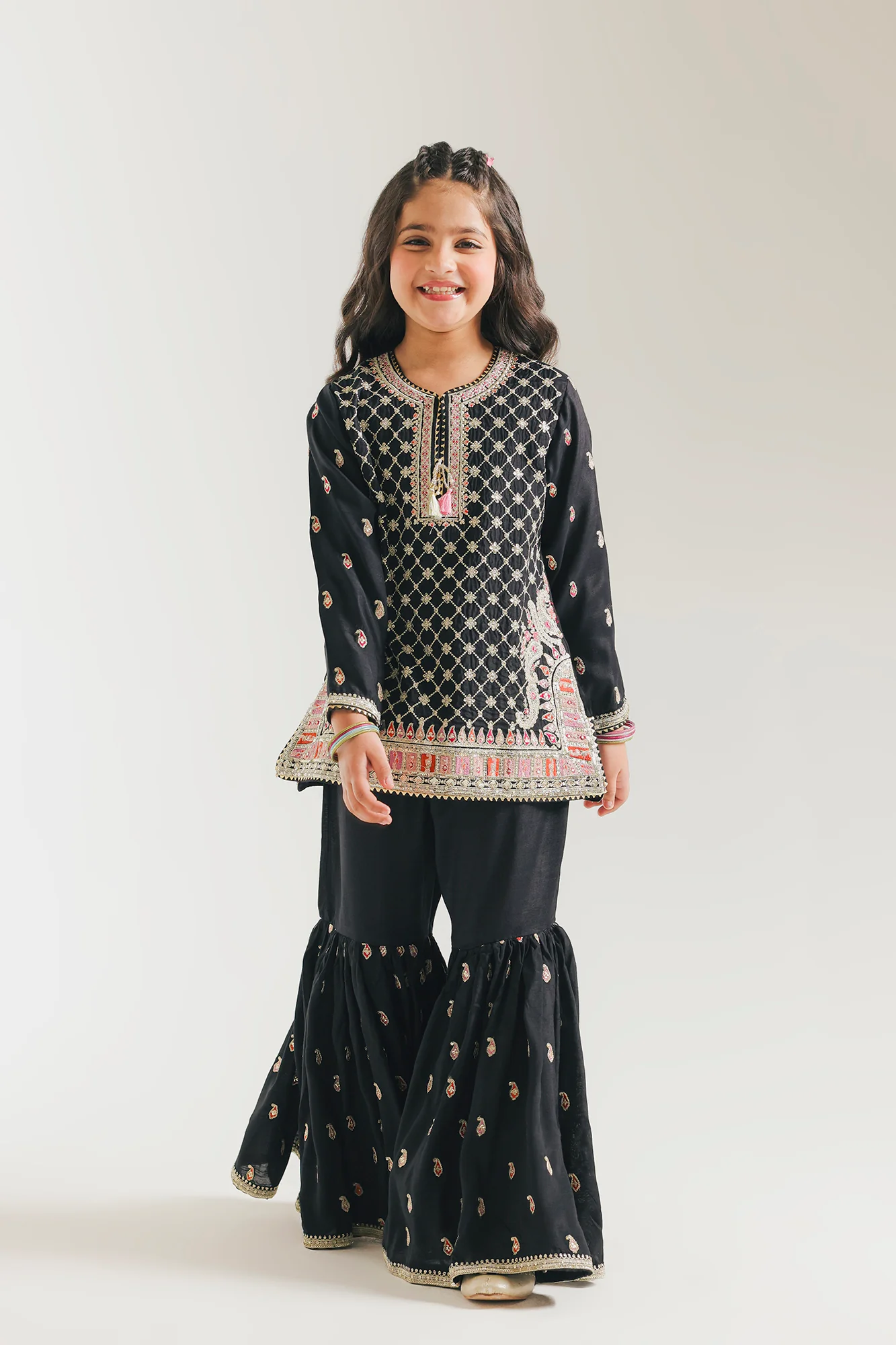 EMBROIDERED SUIT (E0307/415/901 E0307/315/901) - Image 4