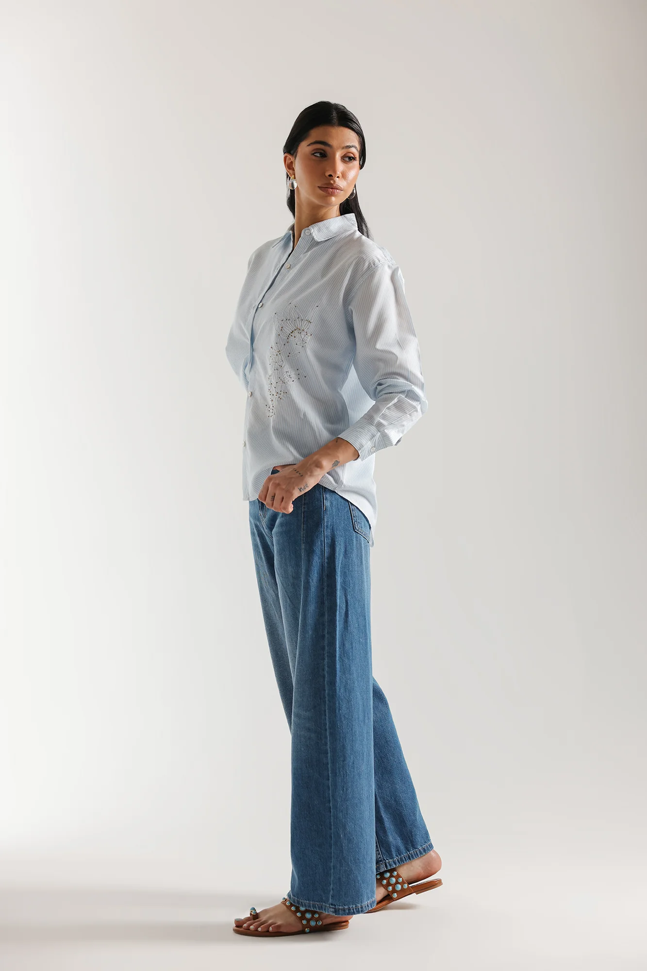 EMBROIDERED SHIRT (E3450/108/001) - Image 3